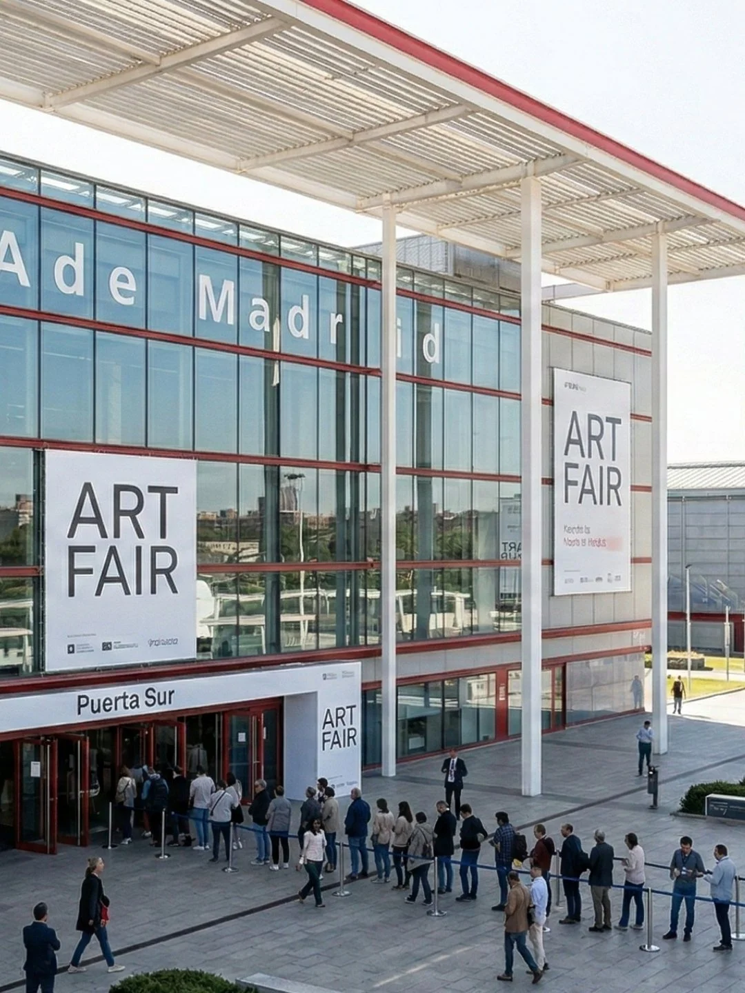 ARCOmadrid desde Gran Vía