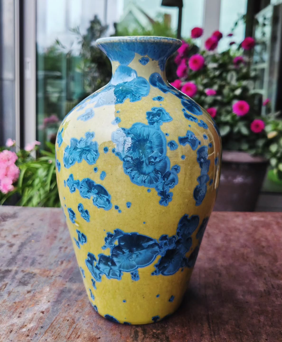 - Cobalt Pools -
Spring 2025
My son really likes this one
.
.
.
#porcelain #ceramics #pottery #handmade  #ceramicart #crystallineceramics  #crystallineglaze #porcelainart  #studioceramics #contemporaryceramics #crystalline #handmadeceramics  #wheelth