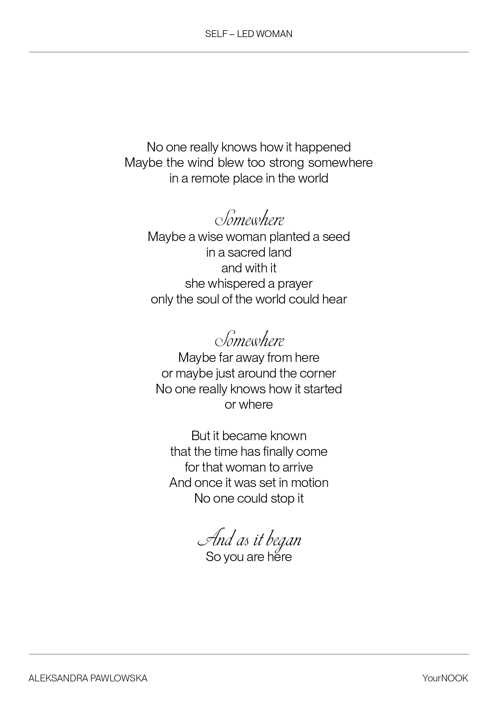 Self-Led Woman Poetry YourNOOK Aleksandra Pawlowska 6.png