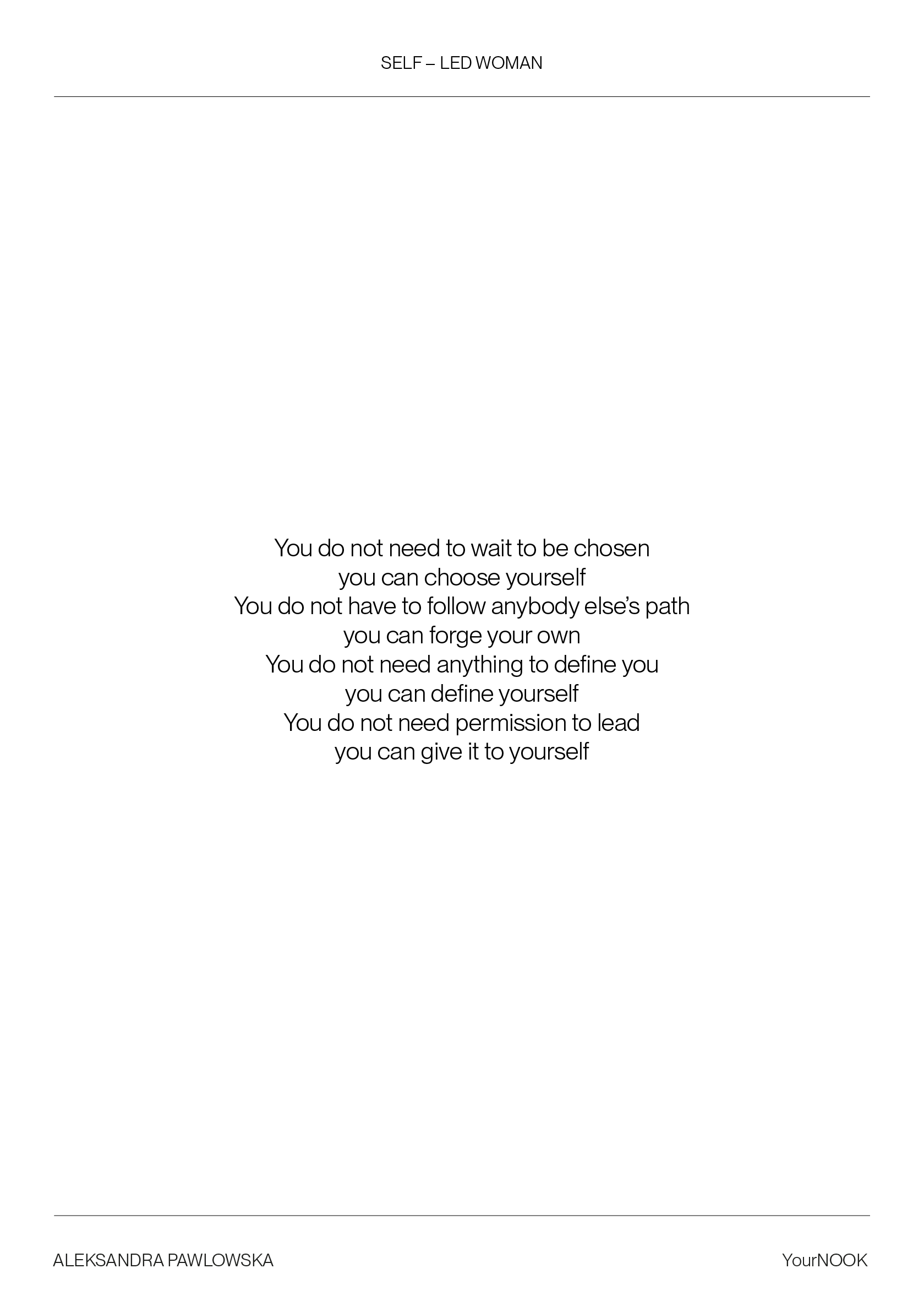 Self-Led Woman Poetry YourNOOK Aleksandra Pawlowska 7.png