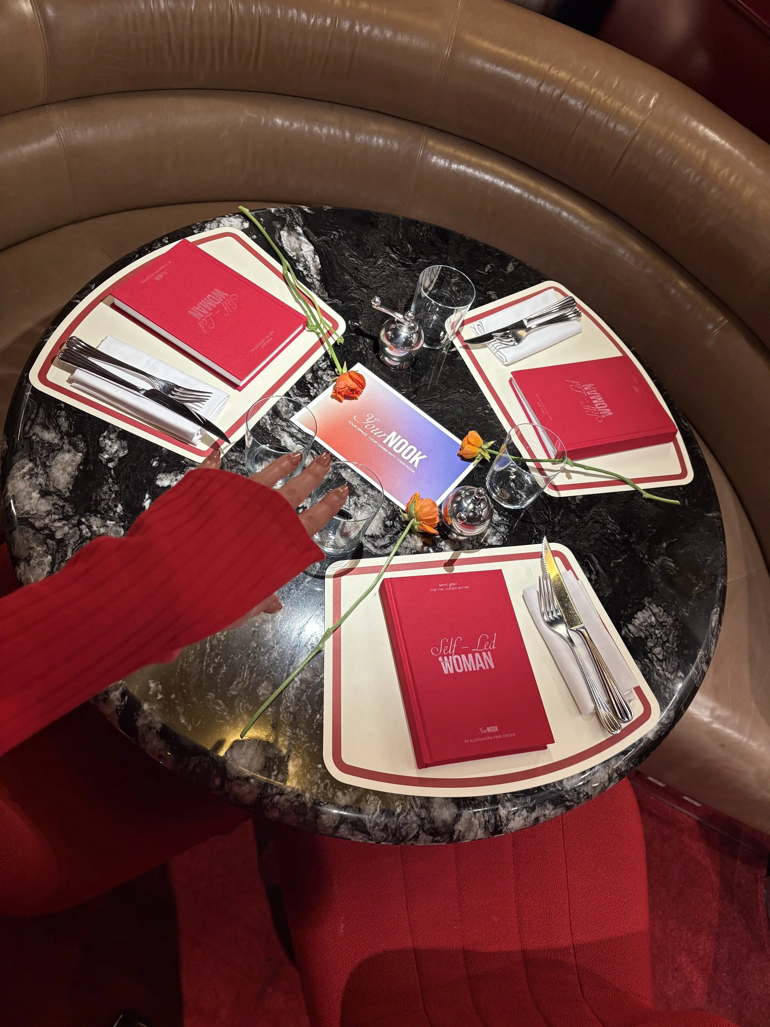 YourNOOK Community Gathering | Your Space. Your Community. Your Nook. | Founded by Aleksandra Pawlowska | Self-Led Woman Journal