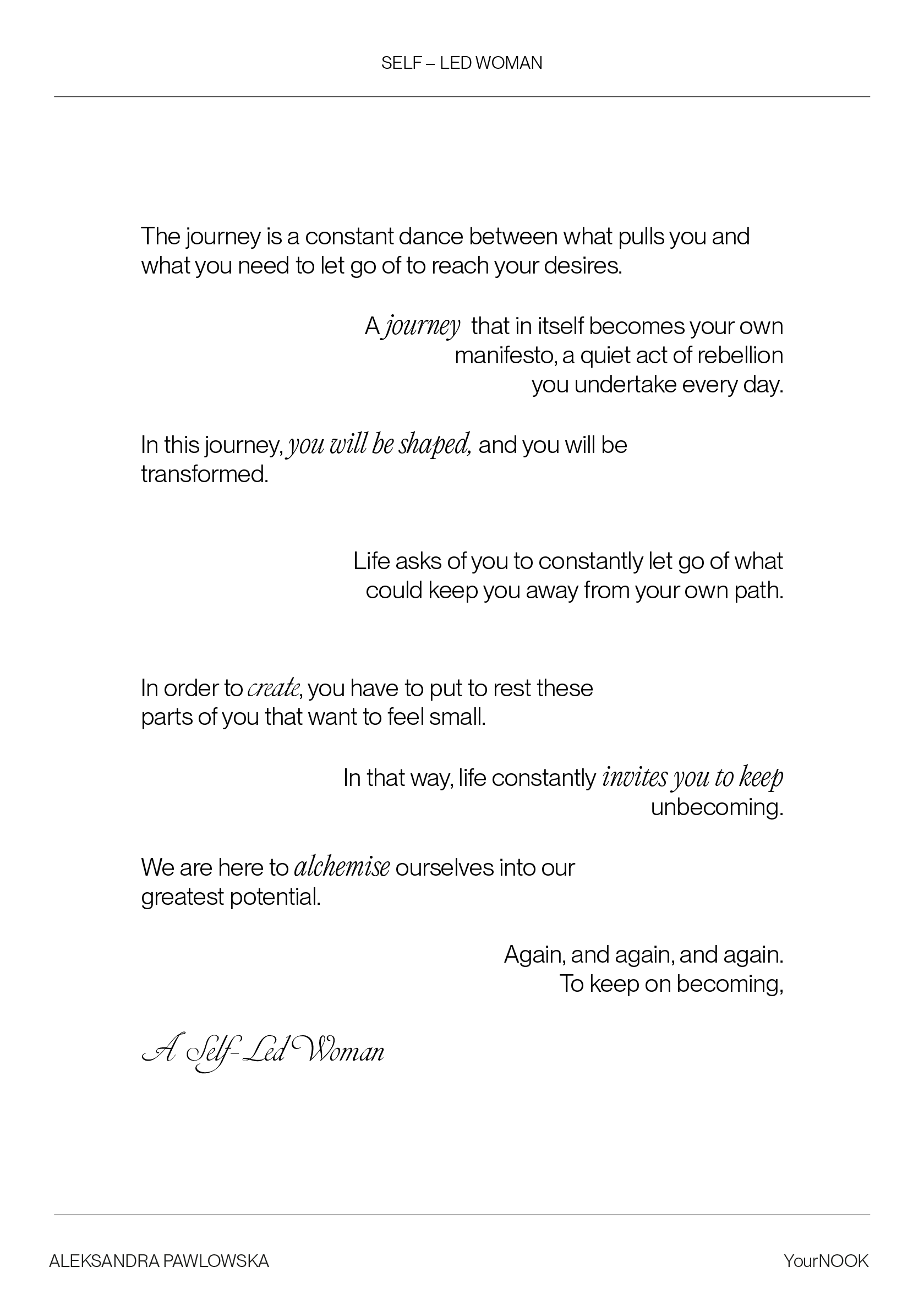 Self-Led Woman Poetry YourNOOK Aleksandra Pawlowska 4.png