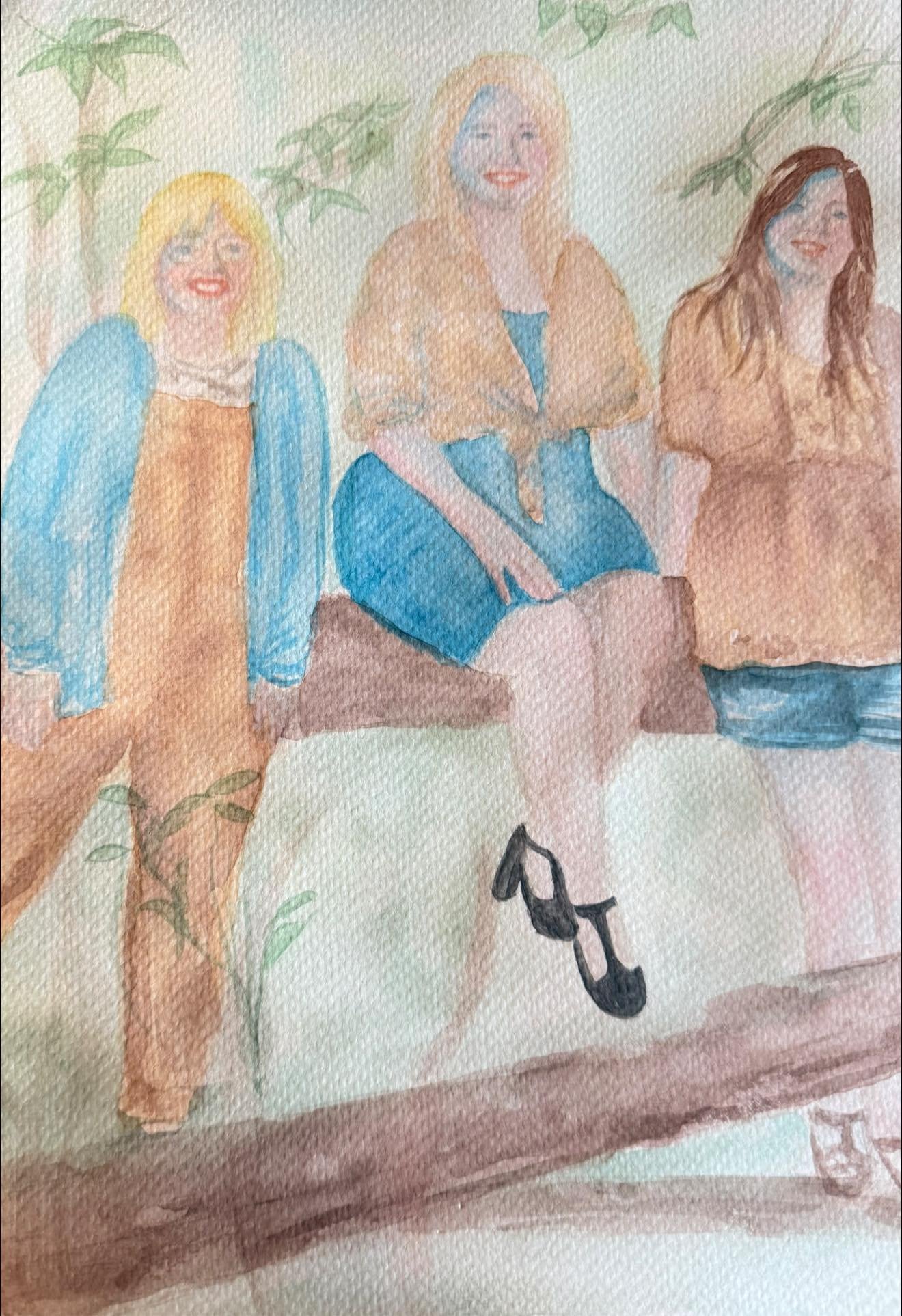 Just finished this 8.5 x 1Tiffany Sherwood-Van Sickle portrait for my amazing friend! I loved painting every little detail of her beautiful family! Message me if you’d like one for your home!
