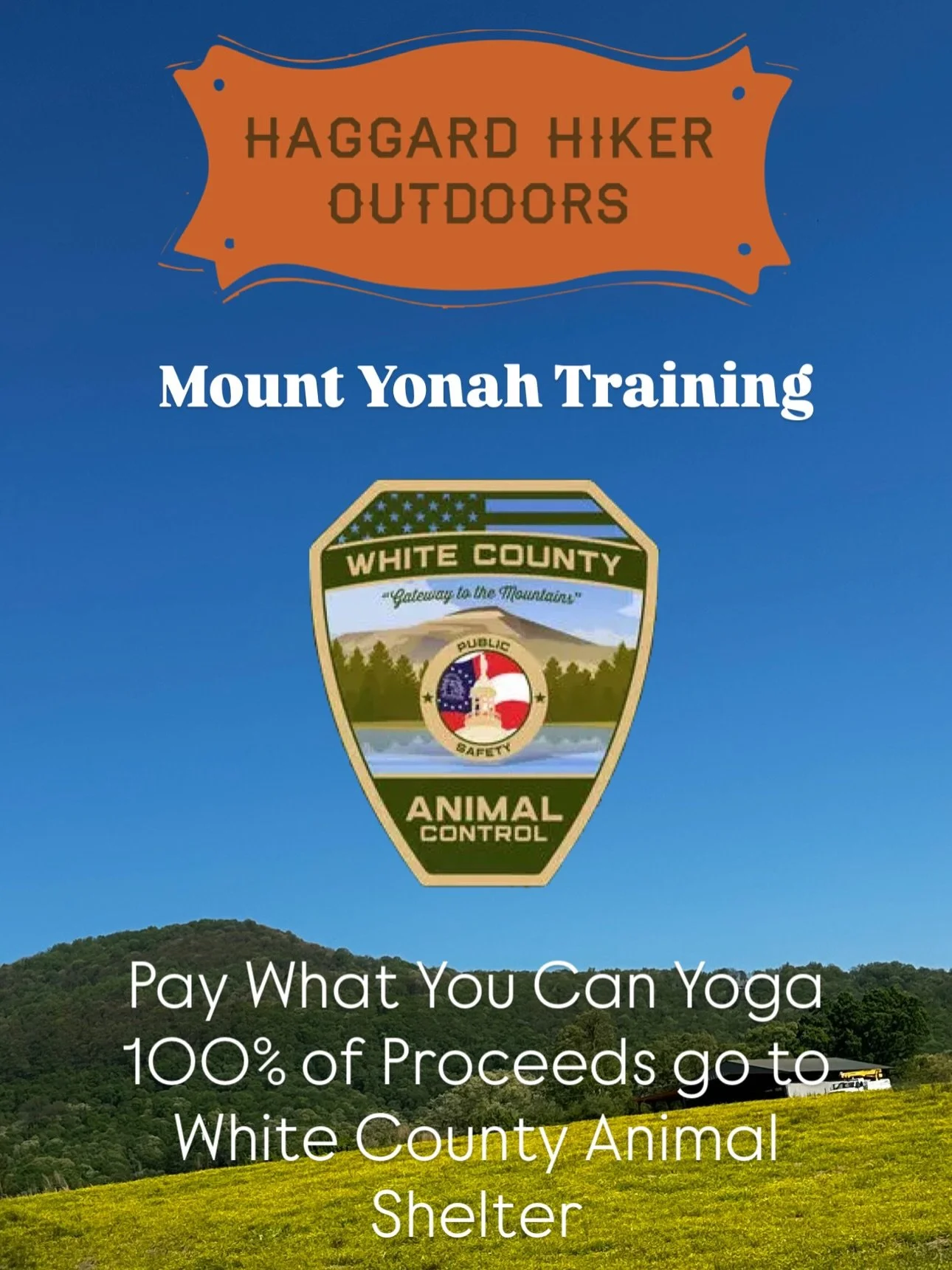 Y&rsquo;all come hang out with us and help raise money for the White County Animal Shelter!  WARNING‼️ You might leave with a new training partner&hellip;The shelter will be there with adoptable puppies and kittens 🐾 We are donating 10% of all sales