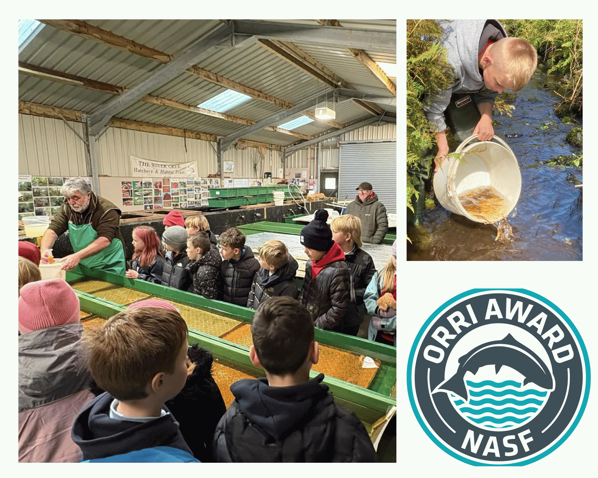 Inaugural Community Salmon Conservation award raises over £44,000 for UK salmon-river restoration