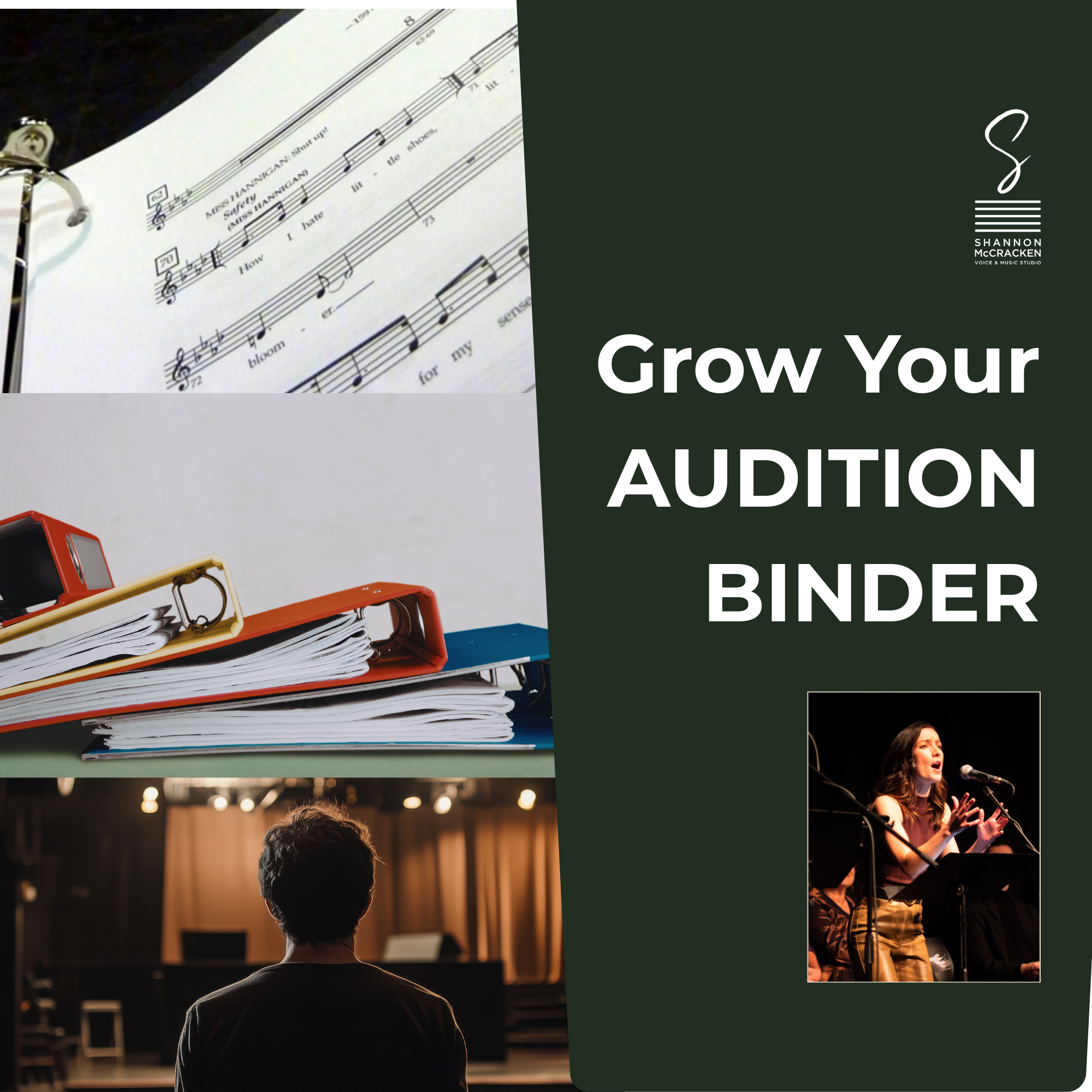 Grow your Audition Binder