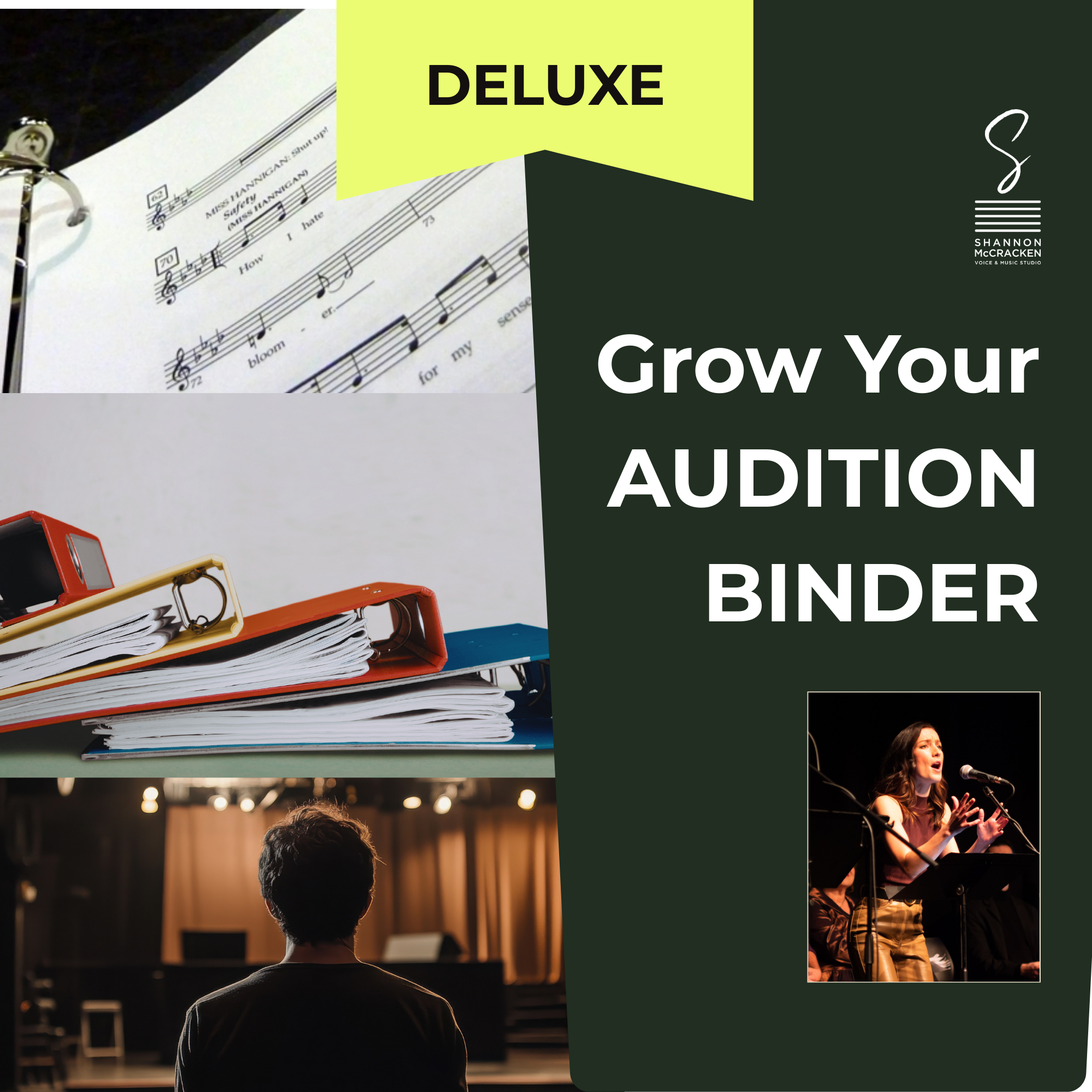 Grow Your Audition Binder - Deluxe