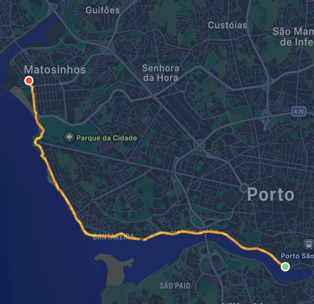 Day 1 Porto to Matosinhos
