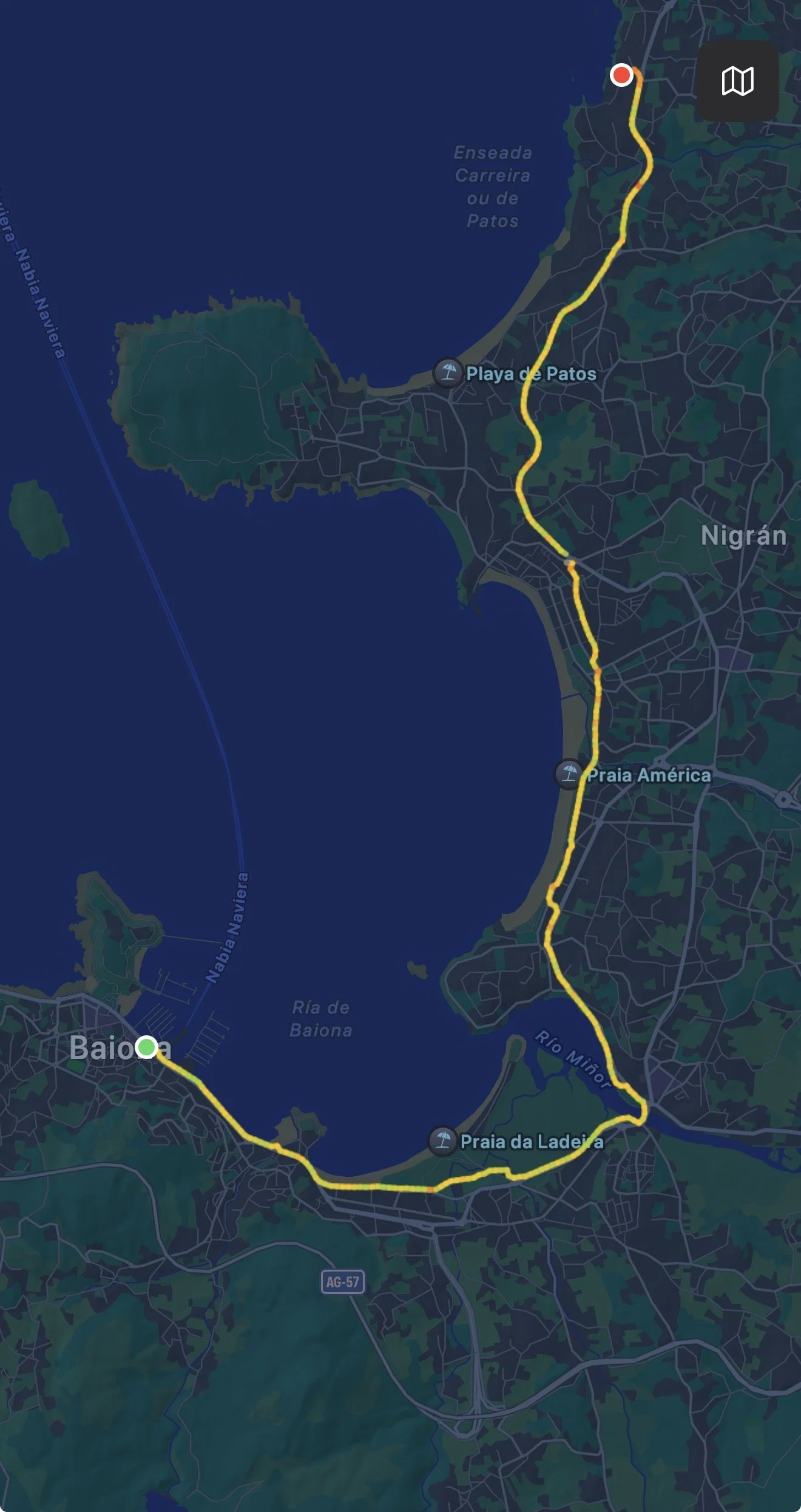 Day 10 Baiona to Saians