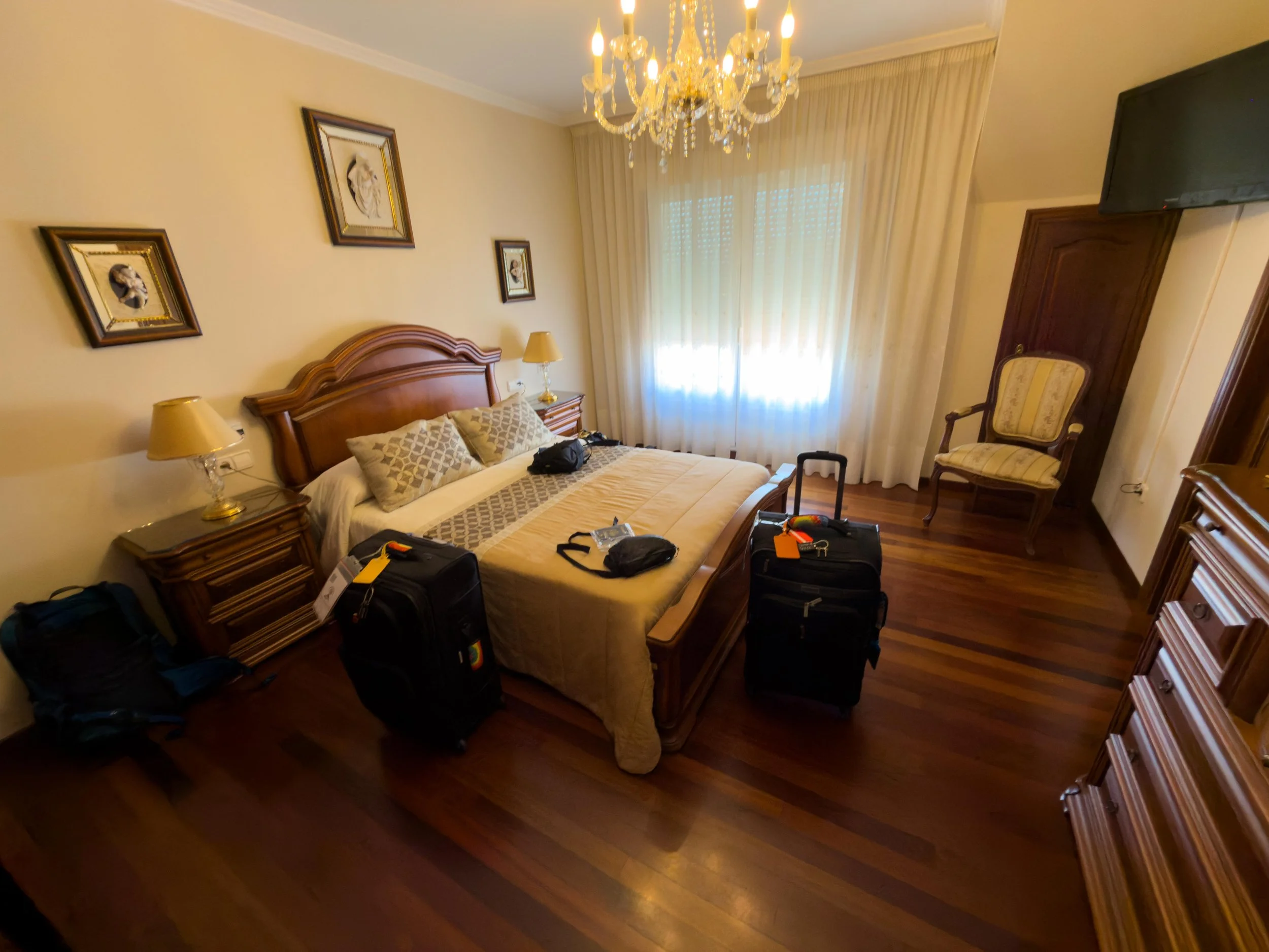 Our "home away from home" for the night!