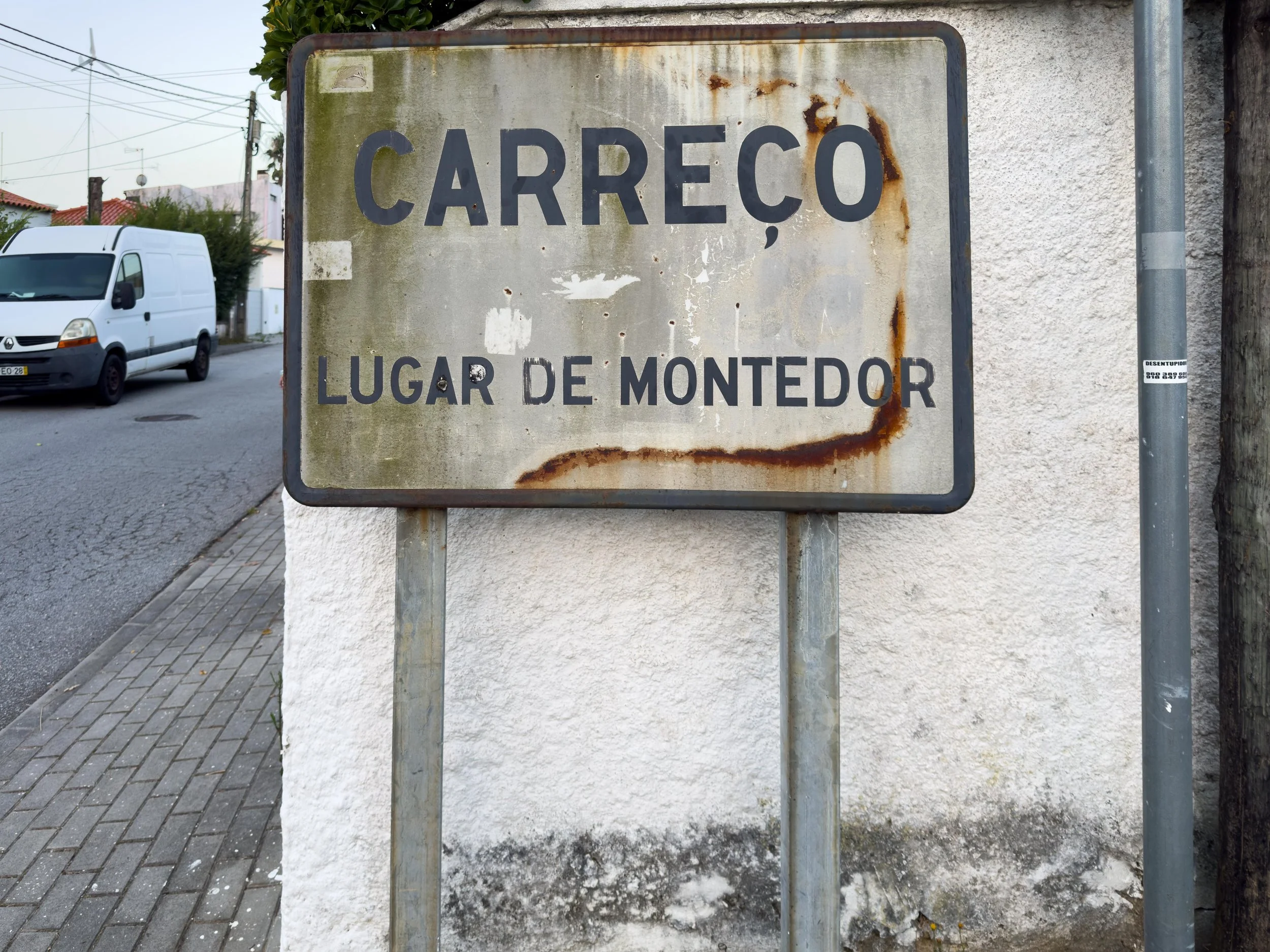 Leaving Carreco early morning on our way to Caminha.  Our last day in Portugal