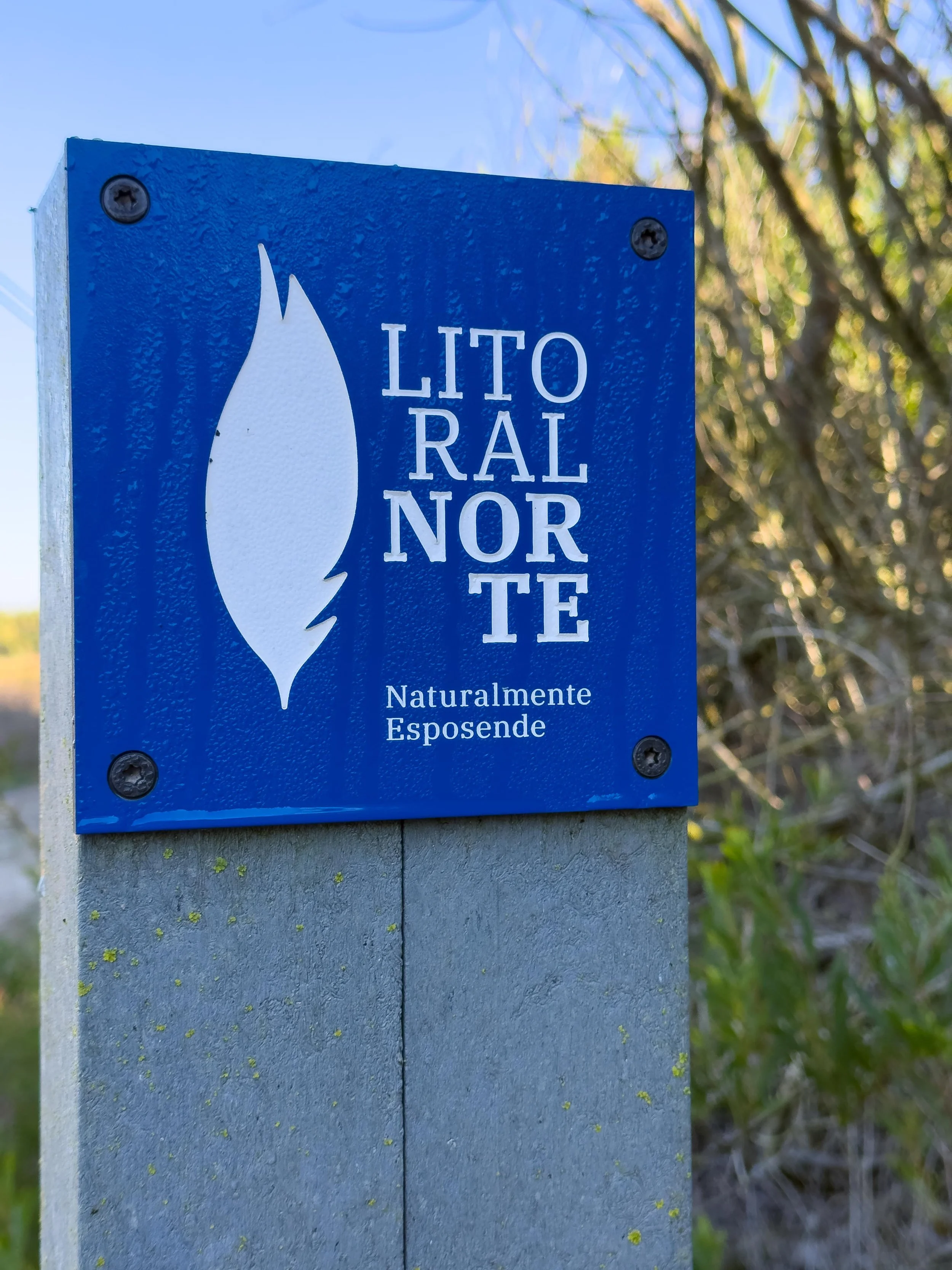 One of the few signs I saw that actually included "Litoral" as part of the name.