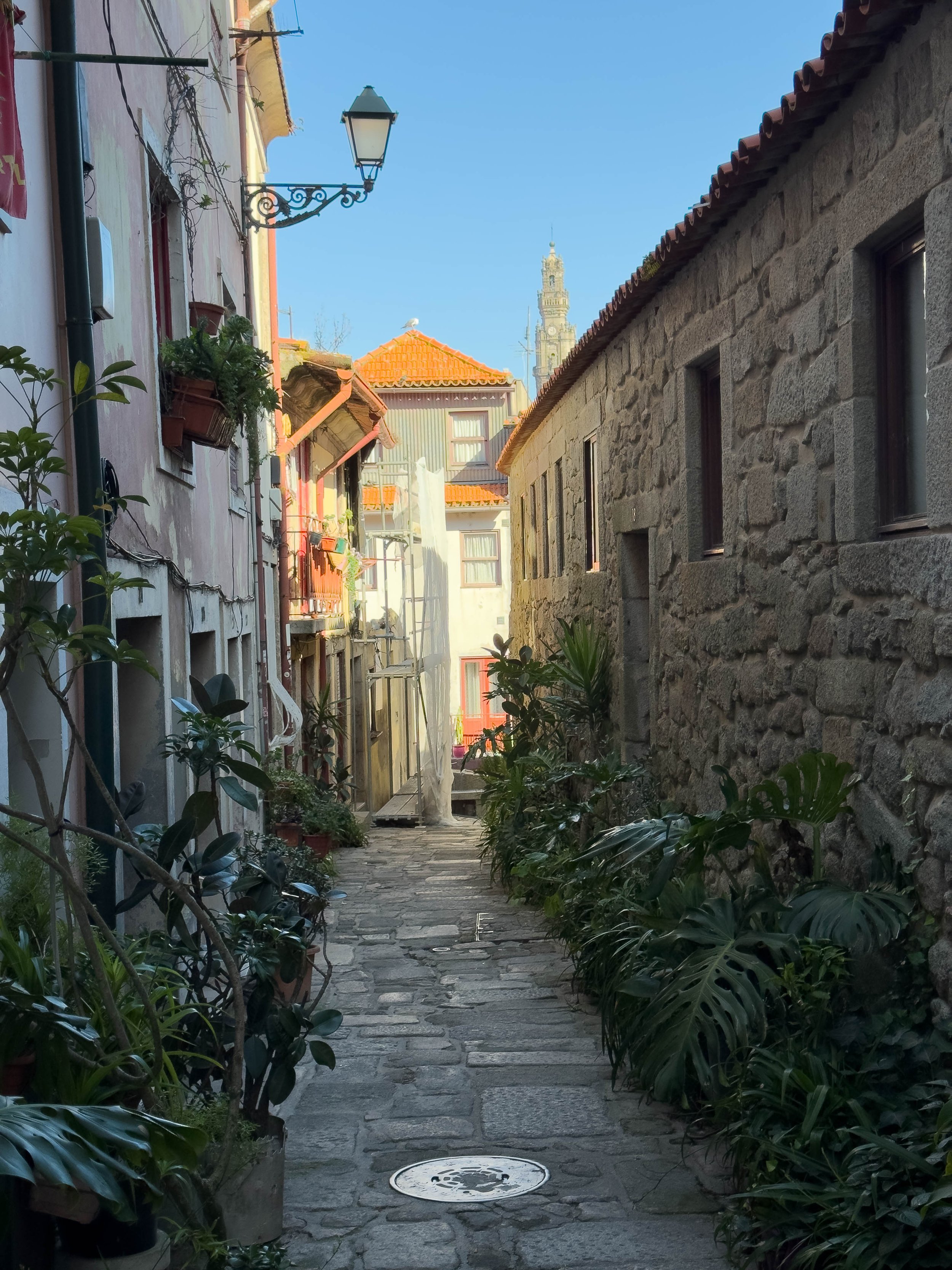 Walkway to our Apartment in Porto