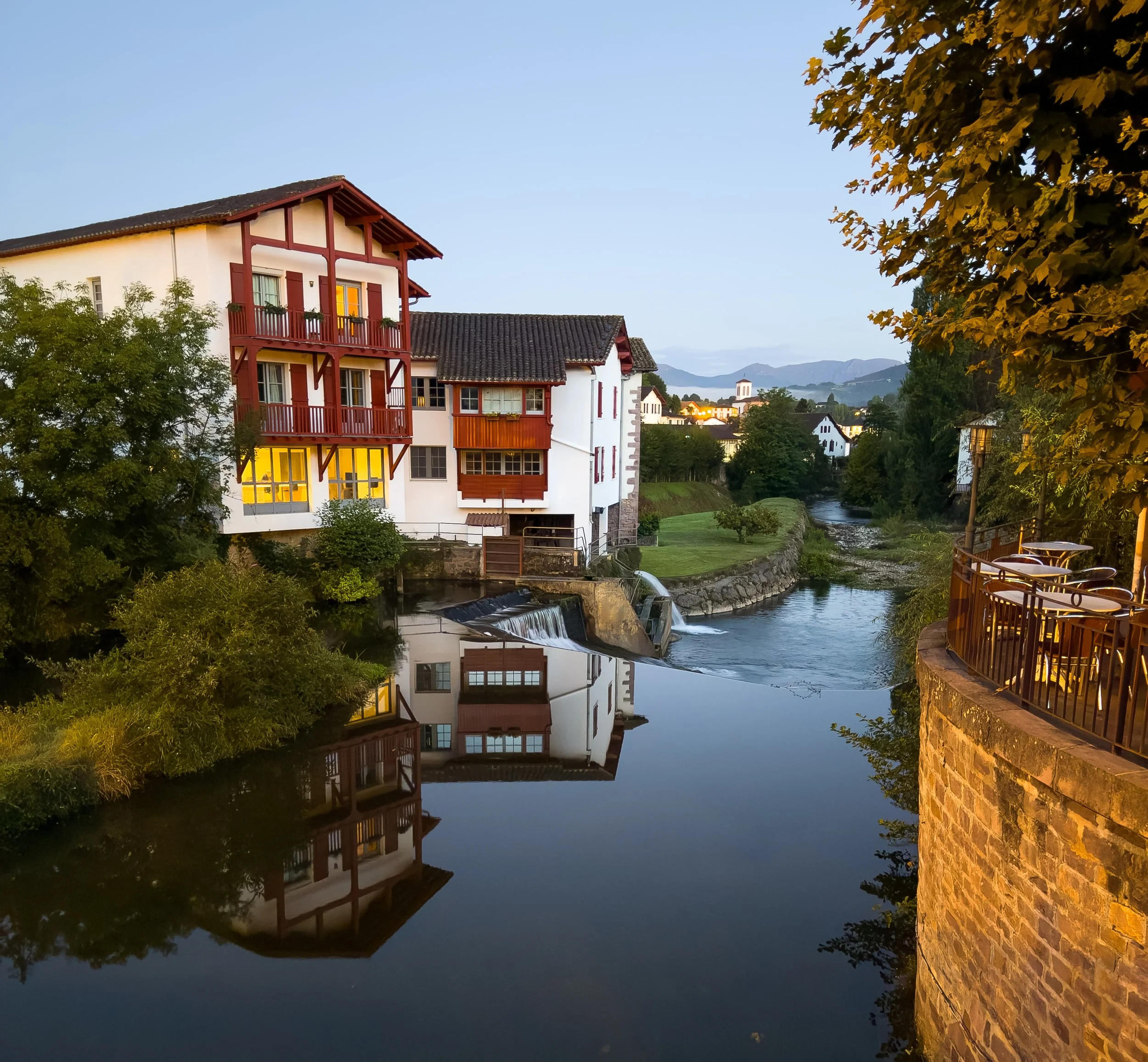 Sunrise in Saint Jean Pied de Port, France September 2025
