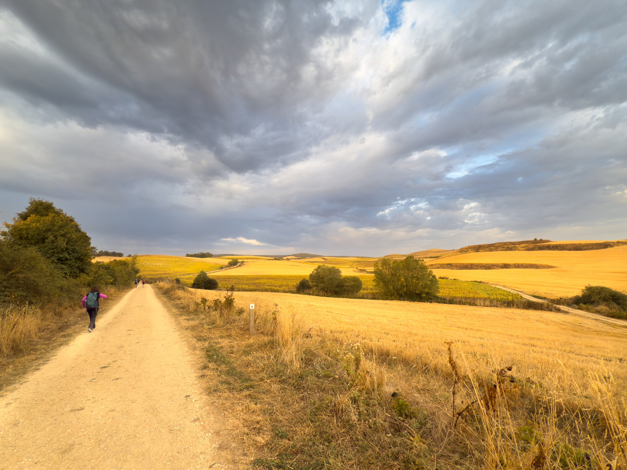 Camino De Santiago  between Belerado and Ages Spain September 2025