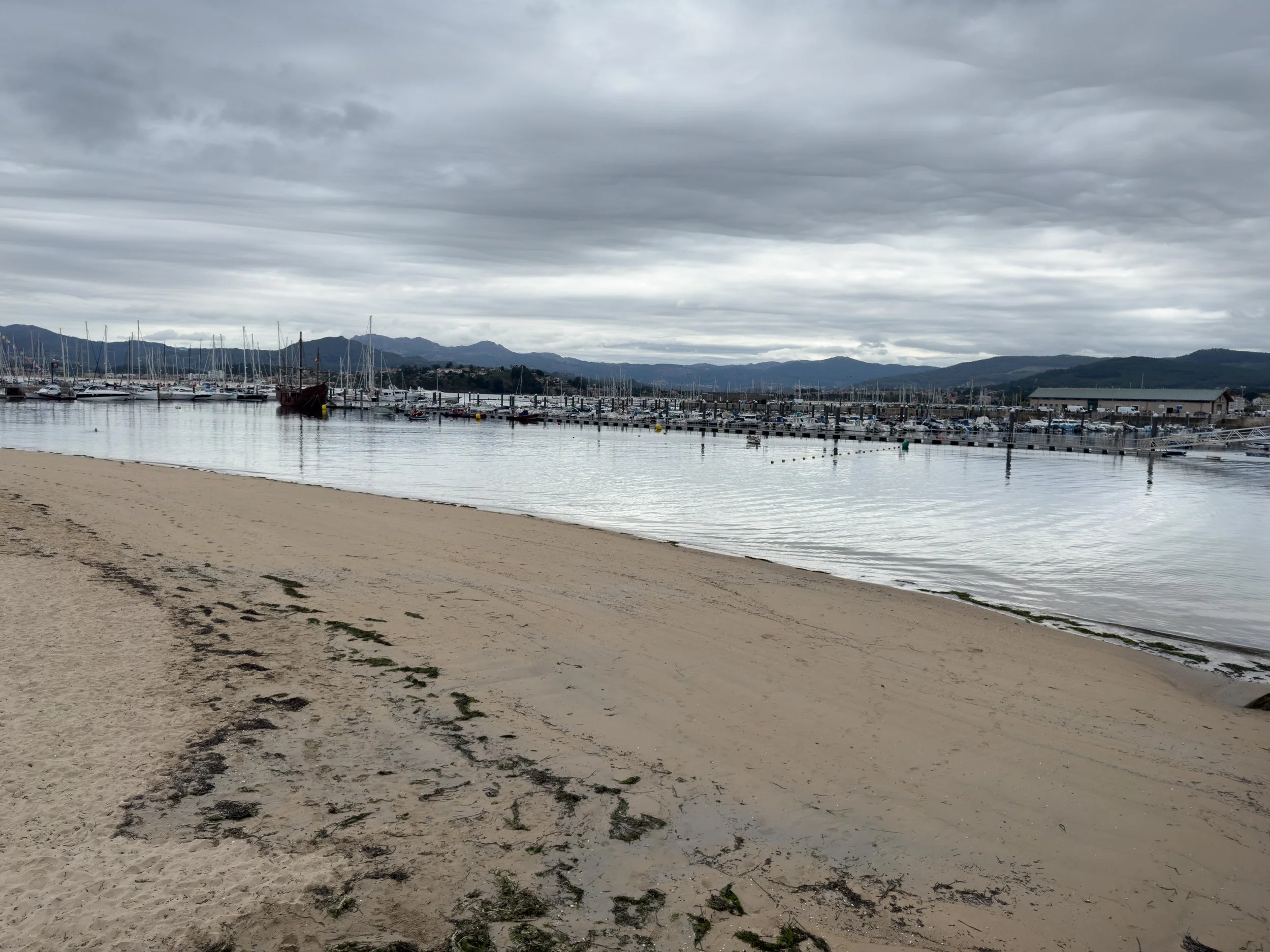 Entering Baiona