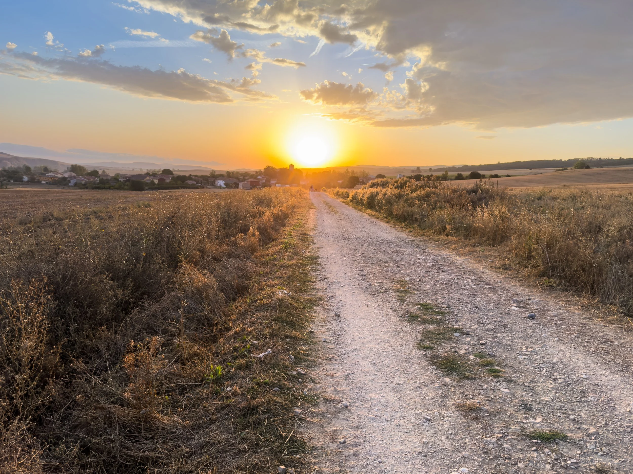 Camino De Santiago  between Belerado and Ages Spain September 2025