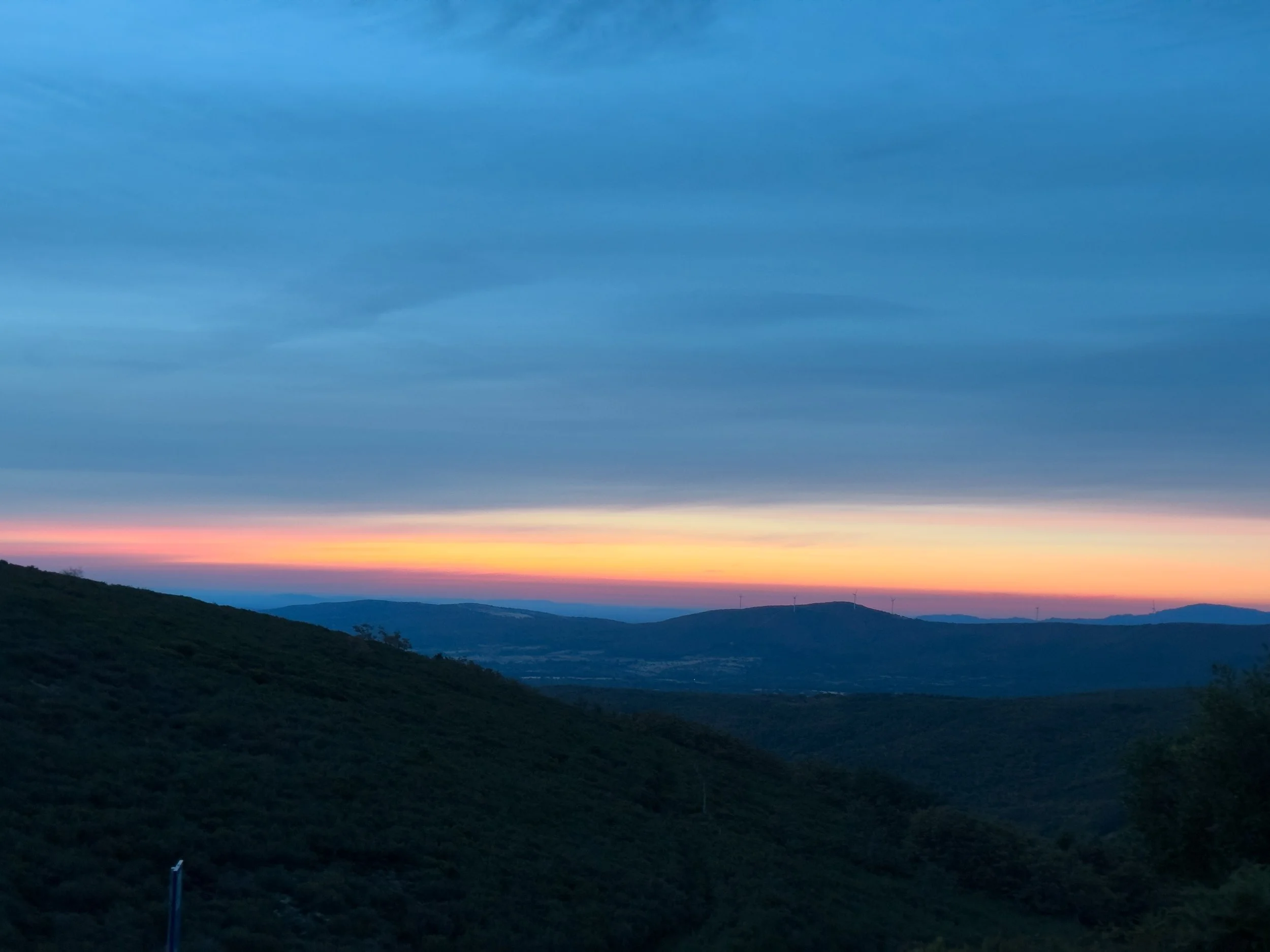 Sunrise - Foncebadon, Castille y Leon, Spain - October 2025