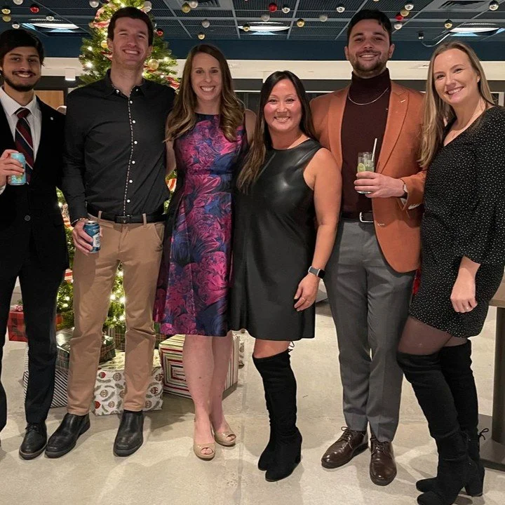 It's that time of year for festive cheer! The Boston office hosted their annual holiday party last week at @ambacambridge We wrapped up the year dressed to the 9s, celebrating over tasty drinks and delicious food 🥂 Happy holidays everyone!!