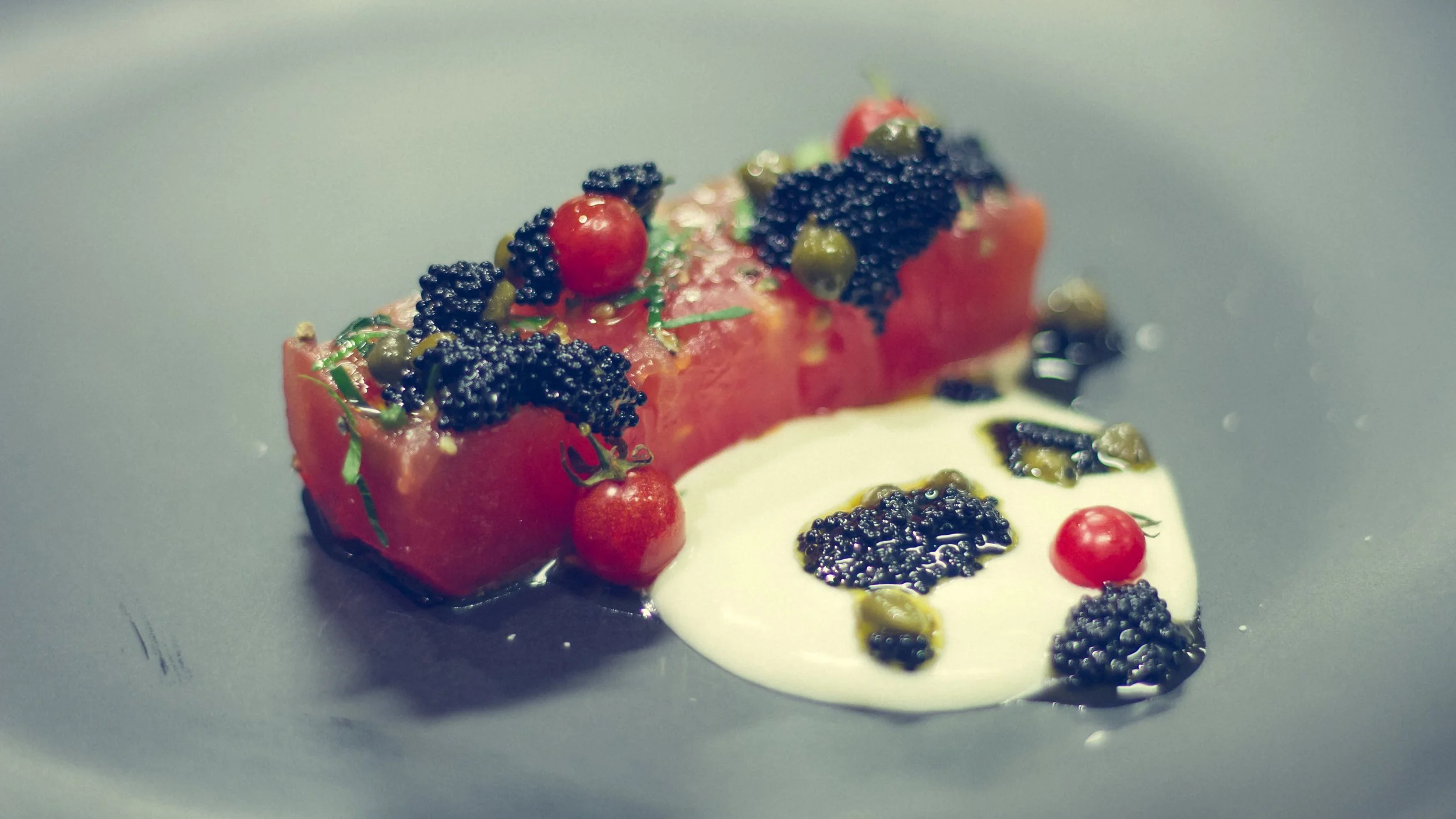 Tomato, Ramao, and Caviar