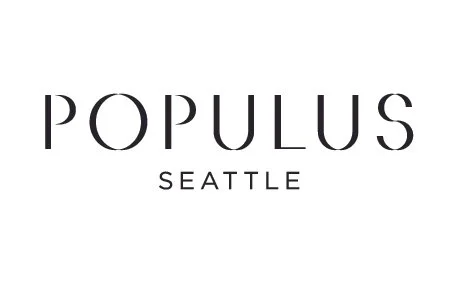 Populus Seattle logo on a white background.