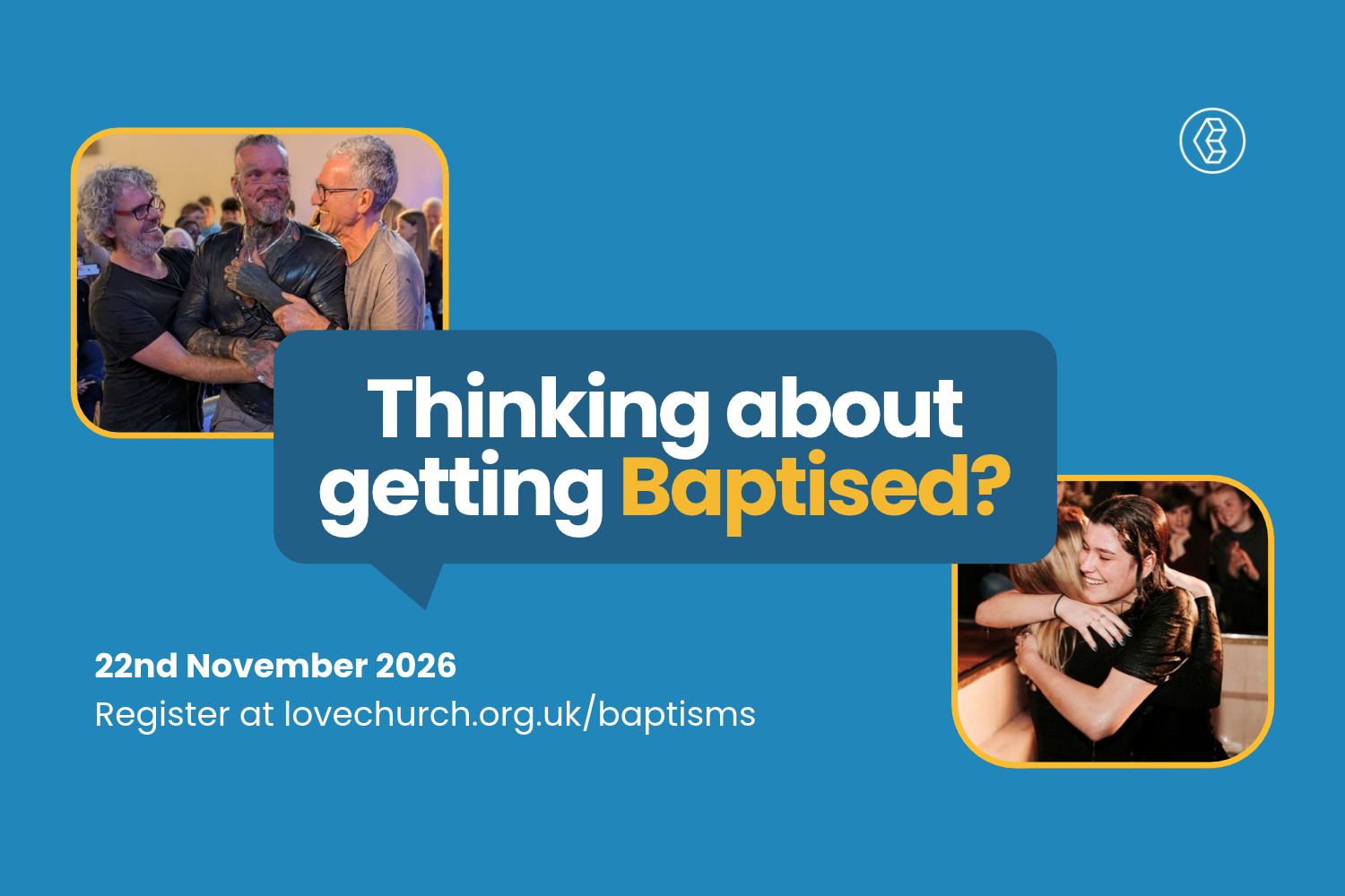 Thinking about getting baptised?