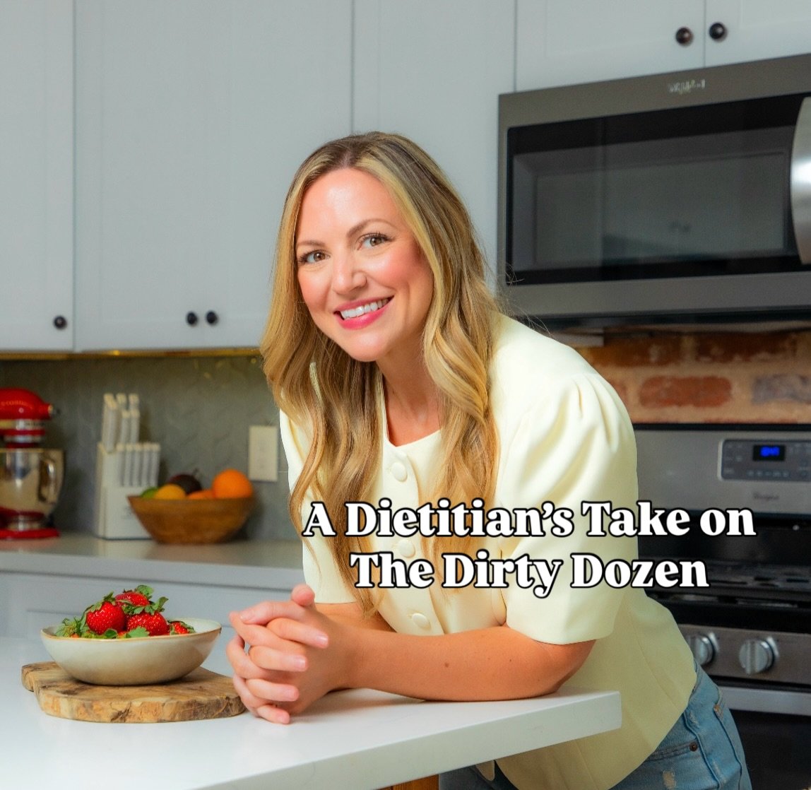 Worried about eating fruits and vegetables on the first dozen list? 🍒🍏🍓

I hope this provides a little context of why you shouldn&rsquo;t be! 

Drop your questions below ⬇️

#dirtydozen #pesticides #dietitian