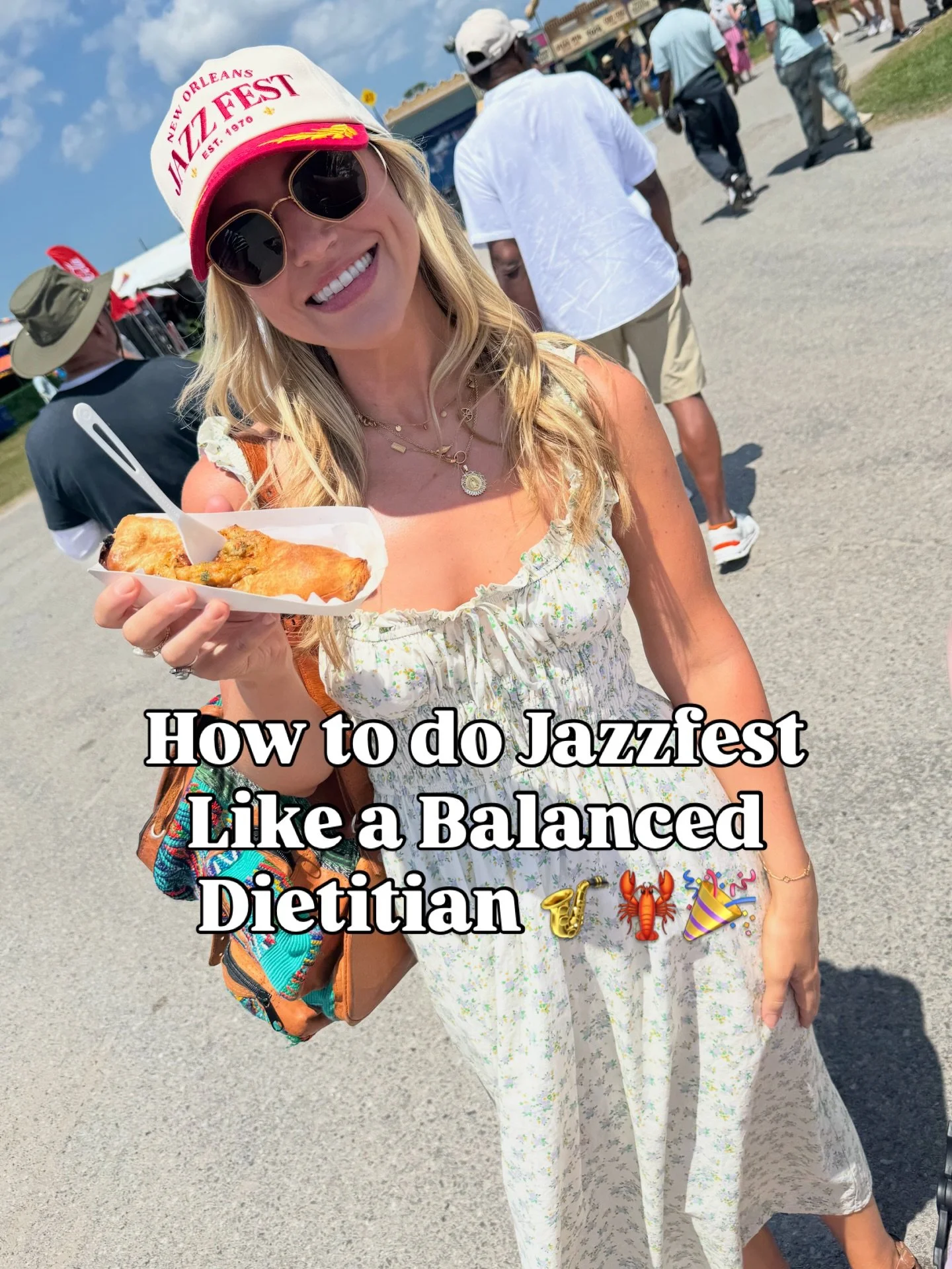 How I have a balanced Jazzfest as a dietitian! 

You can still enjoy this wonderful festival that only comes around once a year without wrecking your health.

It doesn&rsquo;t have to be all or nothing, sure I enjoy the more indulgent dishes and spik