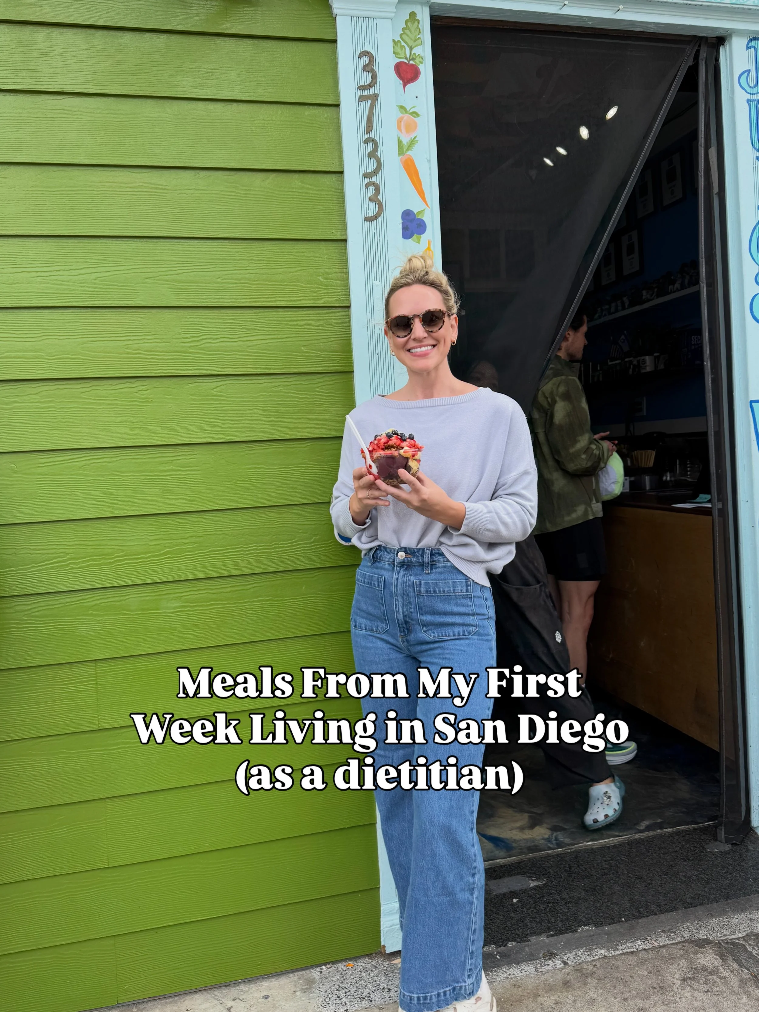 I have been loving the food here in San Diego so far!! 

So many healthy options, and the produce here is just next level delicious - so flavorful! 

Being from New Orleans, I was a teeny bit worried the food would be bland and boring, but that&rsquo
