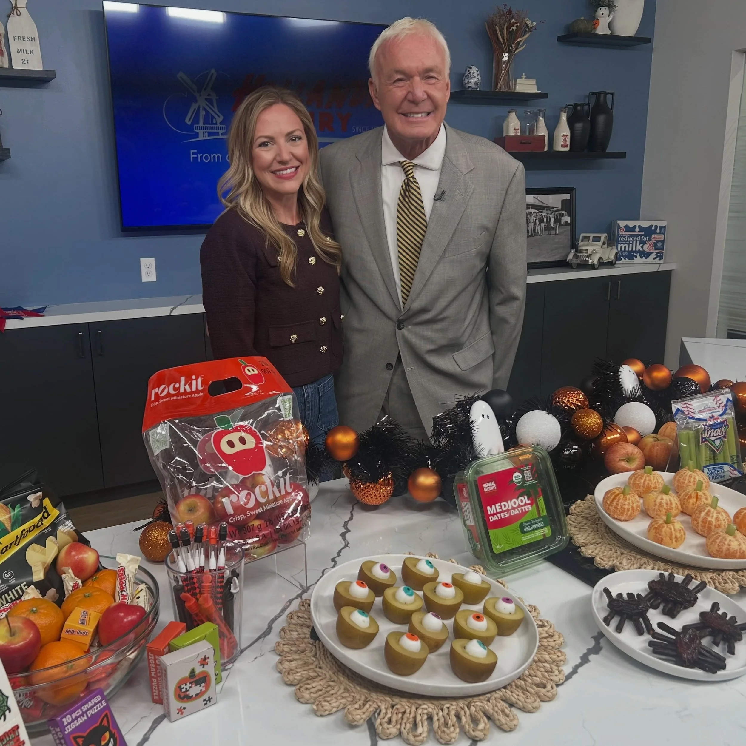 Halloween is this weekend, so I stopped by @kusinews to share some spooky snacks and Halloween hacks to try this year! 🎃

Check out the full segment at the link in my bio, where I share all these festive ideas plus some tips for having a balanced Ha