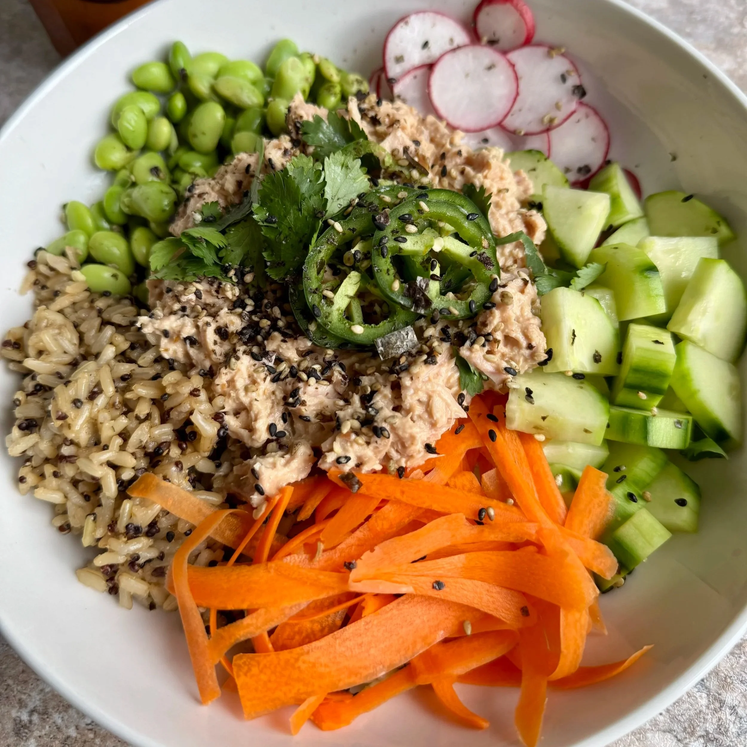 Spicy Tuna Rice Bowl
