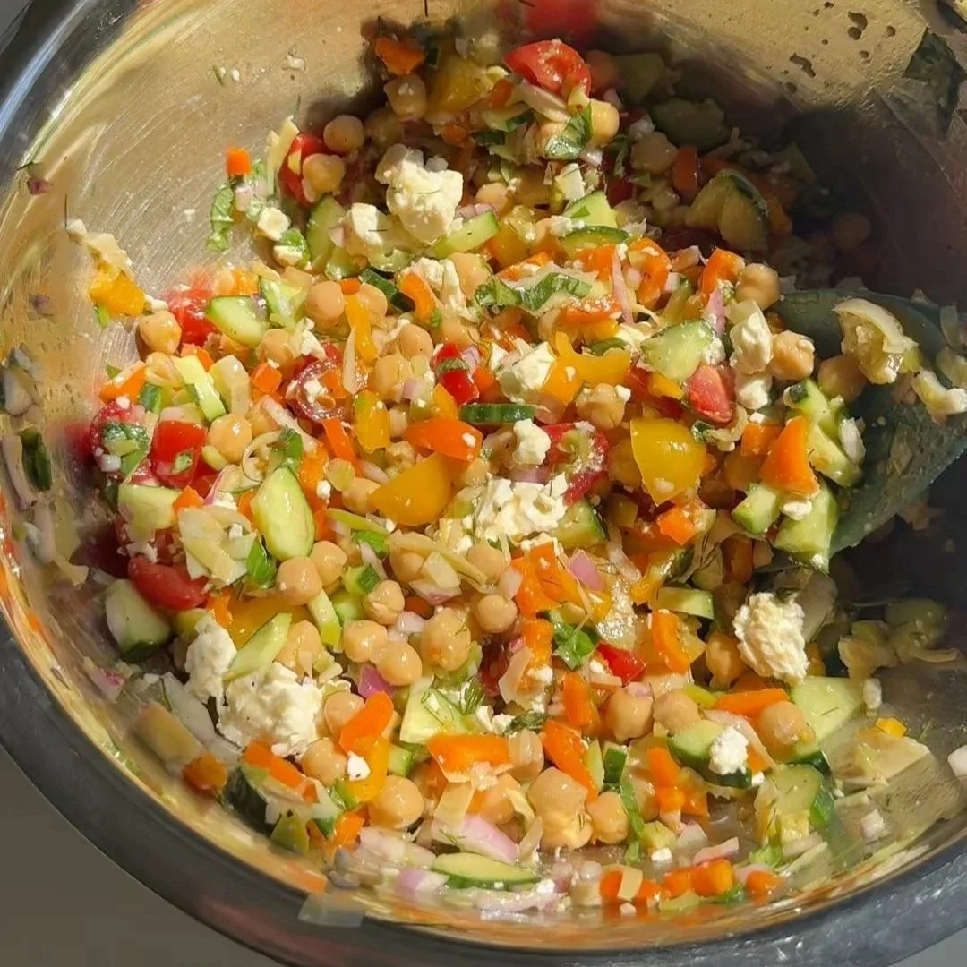 Garlic &amp; Herb Bean Salad 