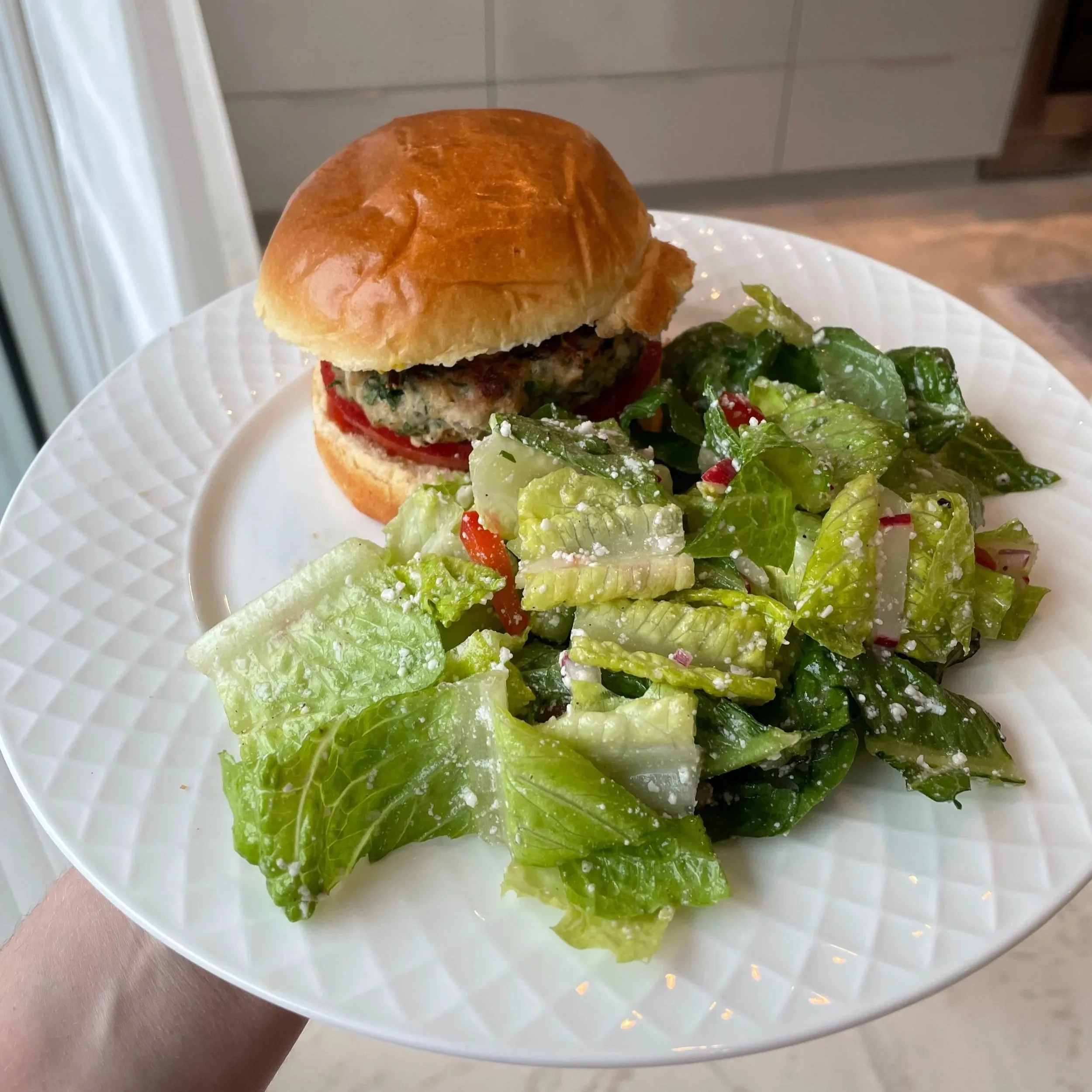 Herby Turkey Burgers