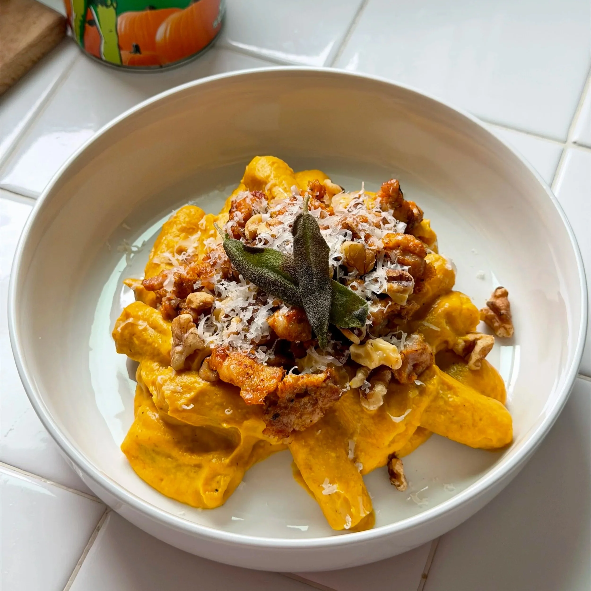 Creamy Pumpkin Pasta 