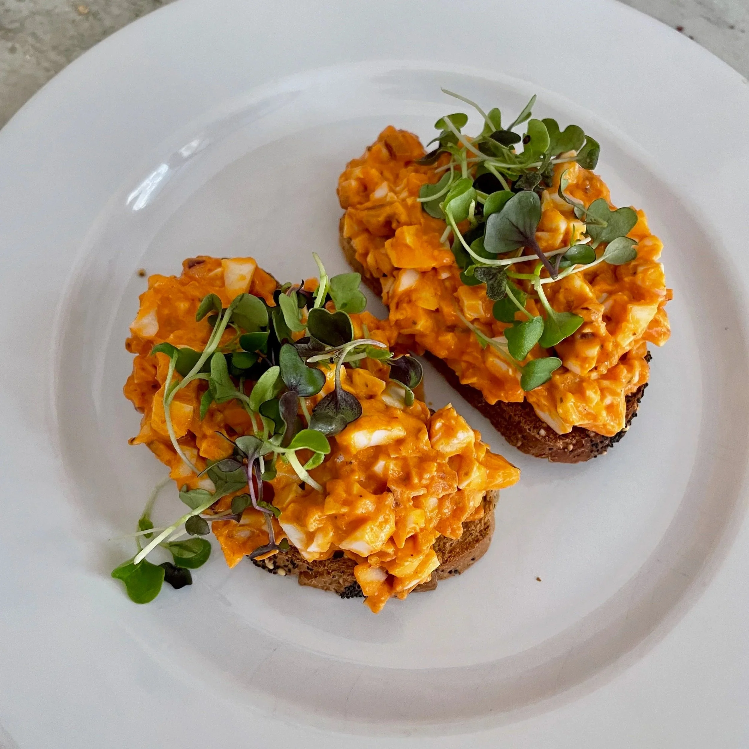 Spicy Truffle Egg Salad