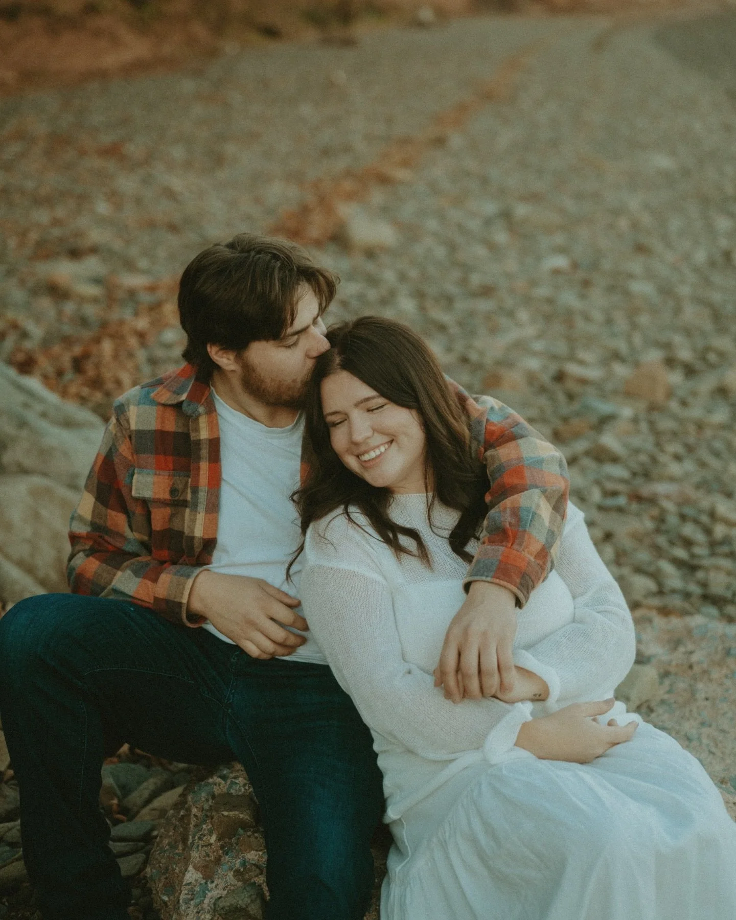 L and J brought all the joy to Blomidon Beach 🤍 Golden hour, easy laughs and the kind of energy that makes photographing people feel effortless.

Thank you for letting me capture this moment in your story. I seriously can&rsquo;t wait for the weddin