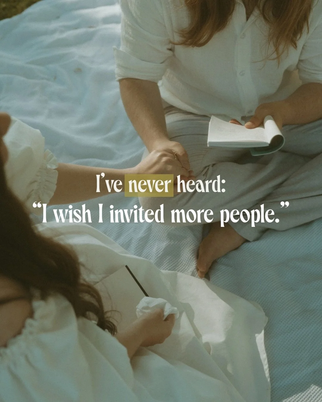 As an elopement and micro wedding photographer here are things I&rsquo;ve literally never heard people say - not even once.

So&hellip; do whatever actually feels right for you ❣️