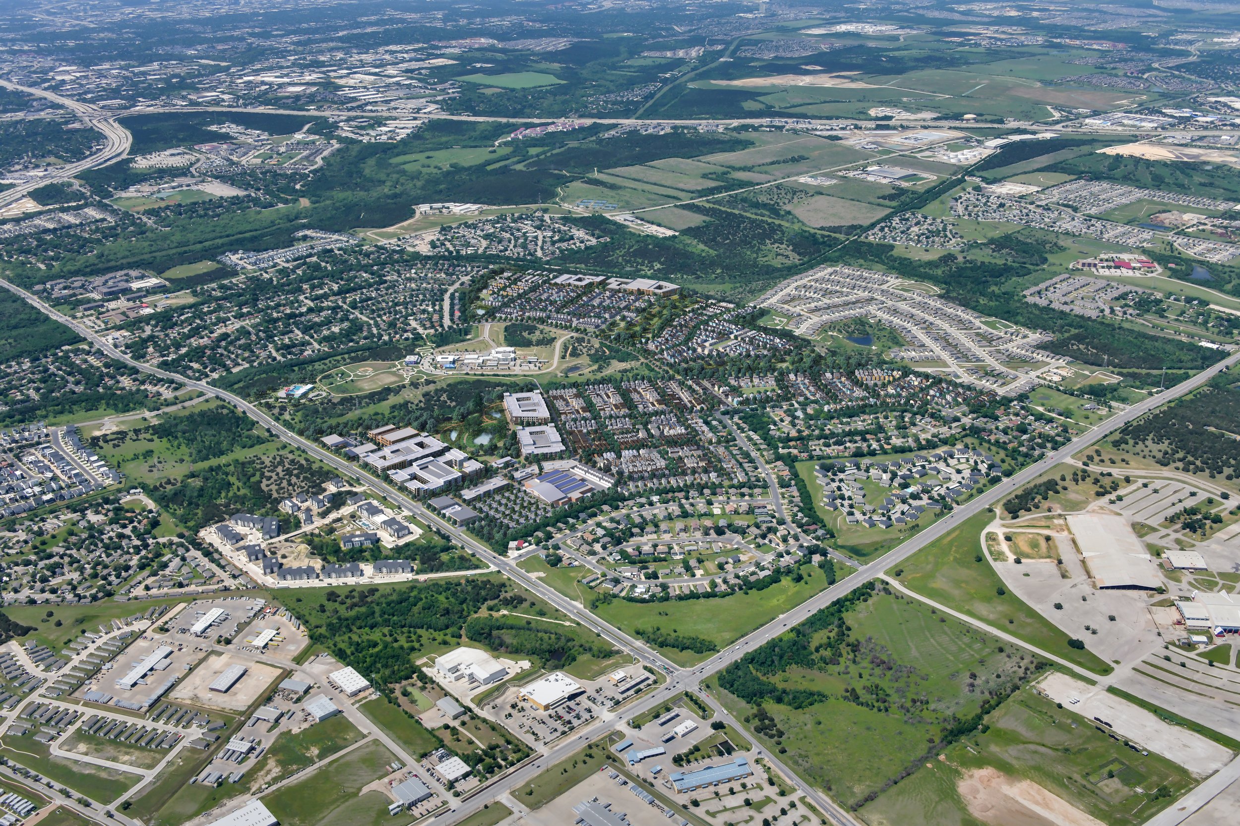 Colony Park Aerial (2026)