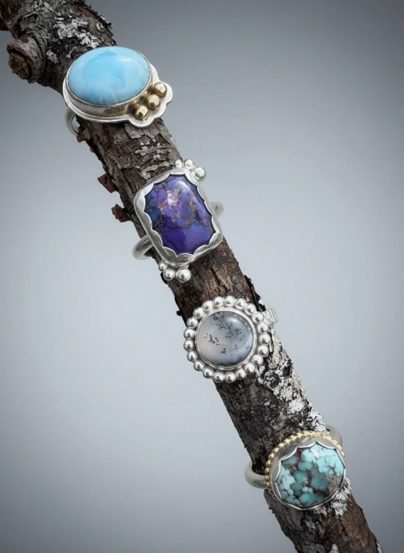 Silver Cabochon Ring Class