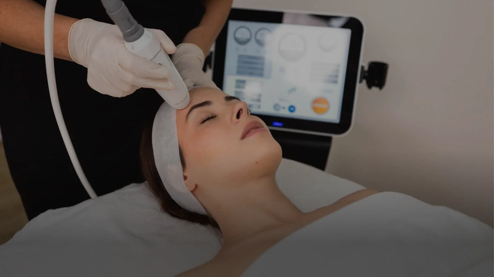 Liftera HIFU non-surgical facelift on the face and neck, package deal at Harmony Body Contouring, Greenway