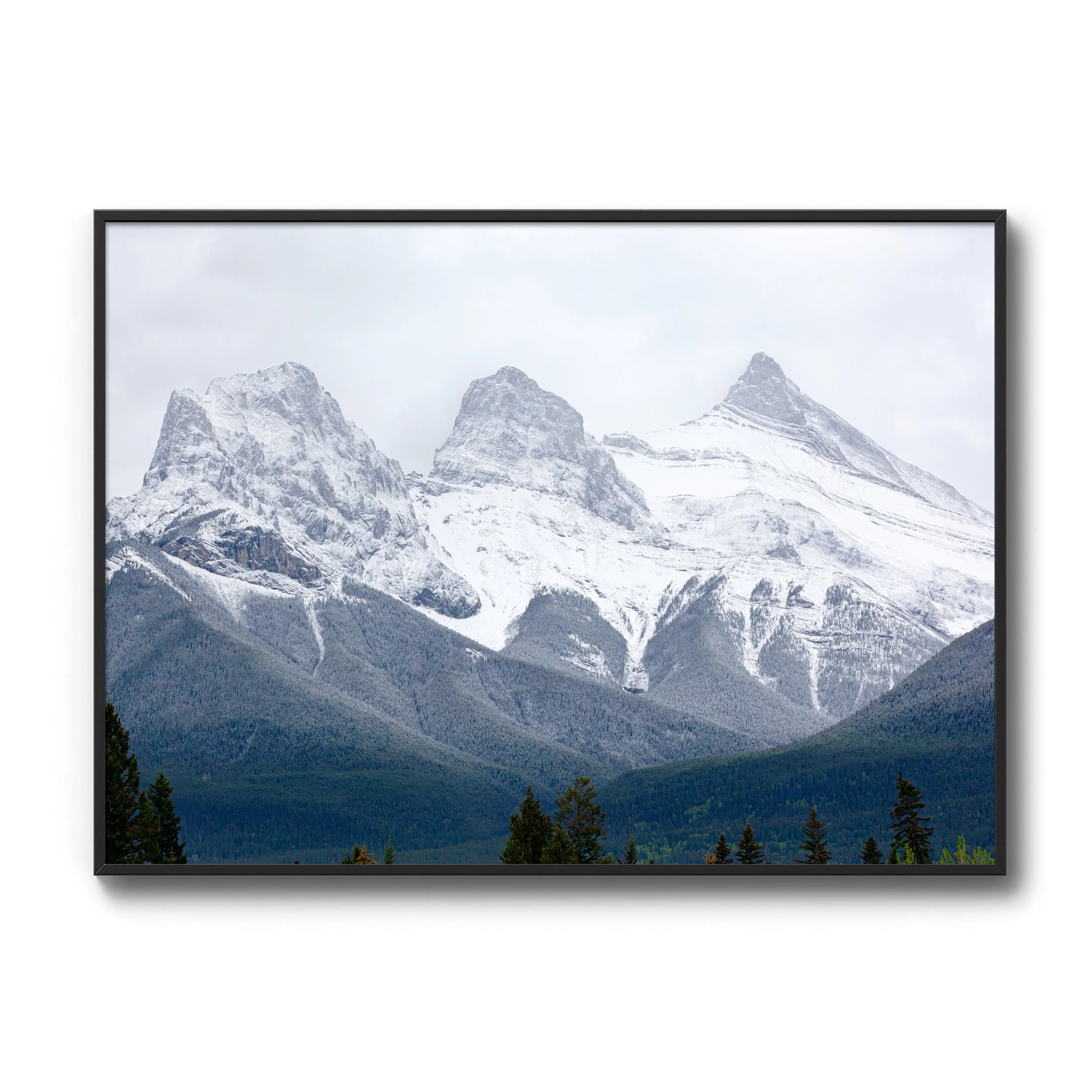 Three Sisters Snowfall