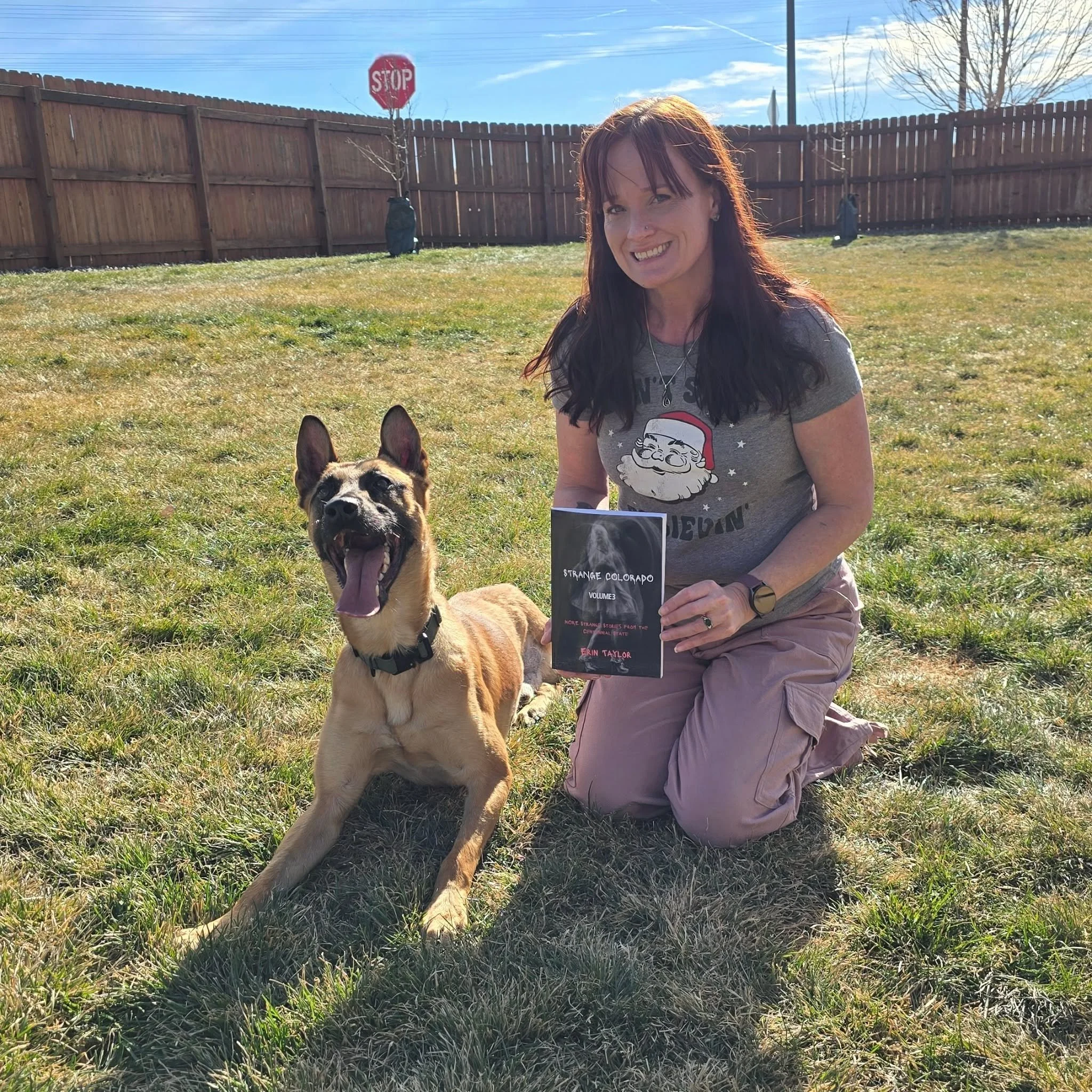 The pup behind the dedication of Strange Colorado, Volume 3. K9 Roam of the Colorado Springs Police Department. 