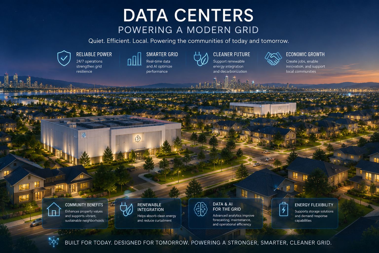 Datacenters as Catalysts, not Villains