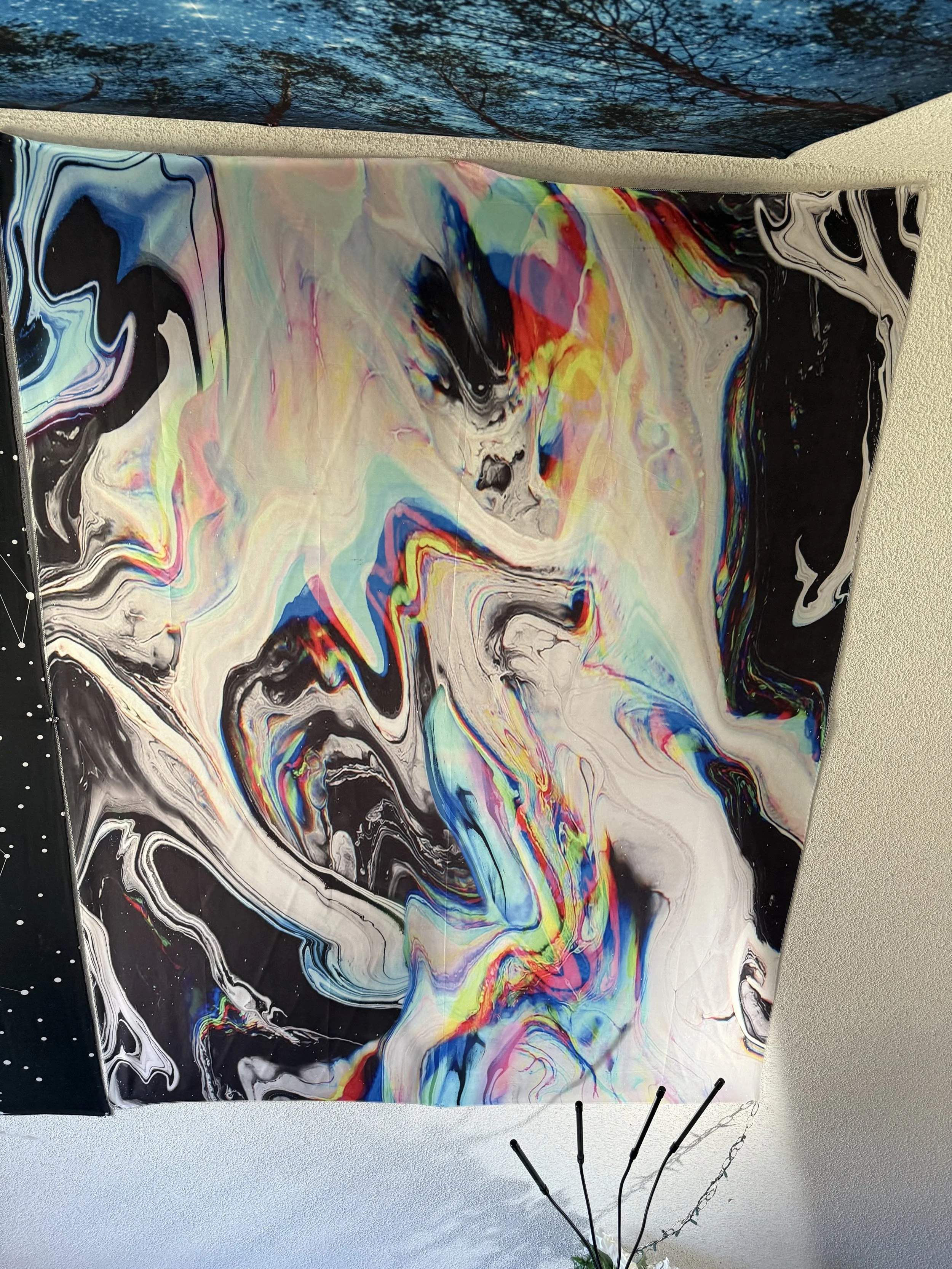 Oil Slick Tapestry