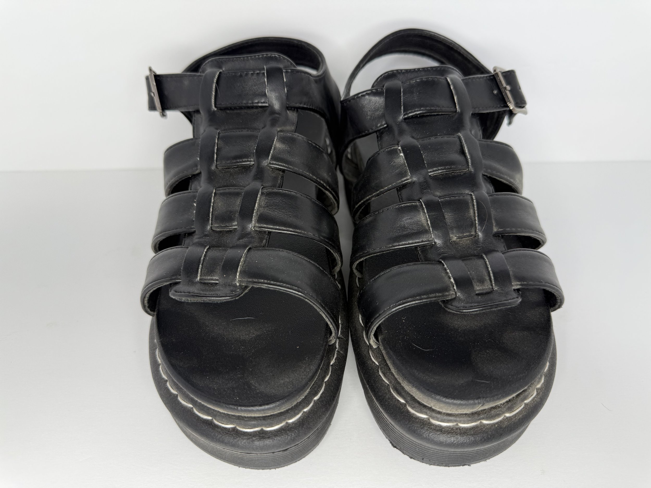 Black Platform Sandal