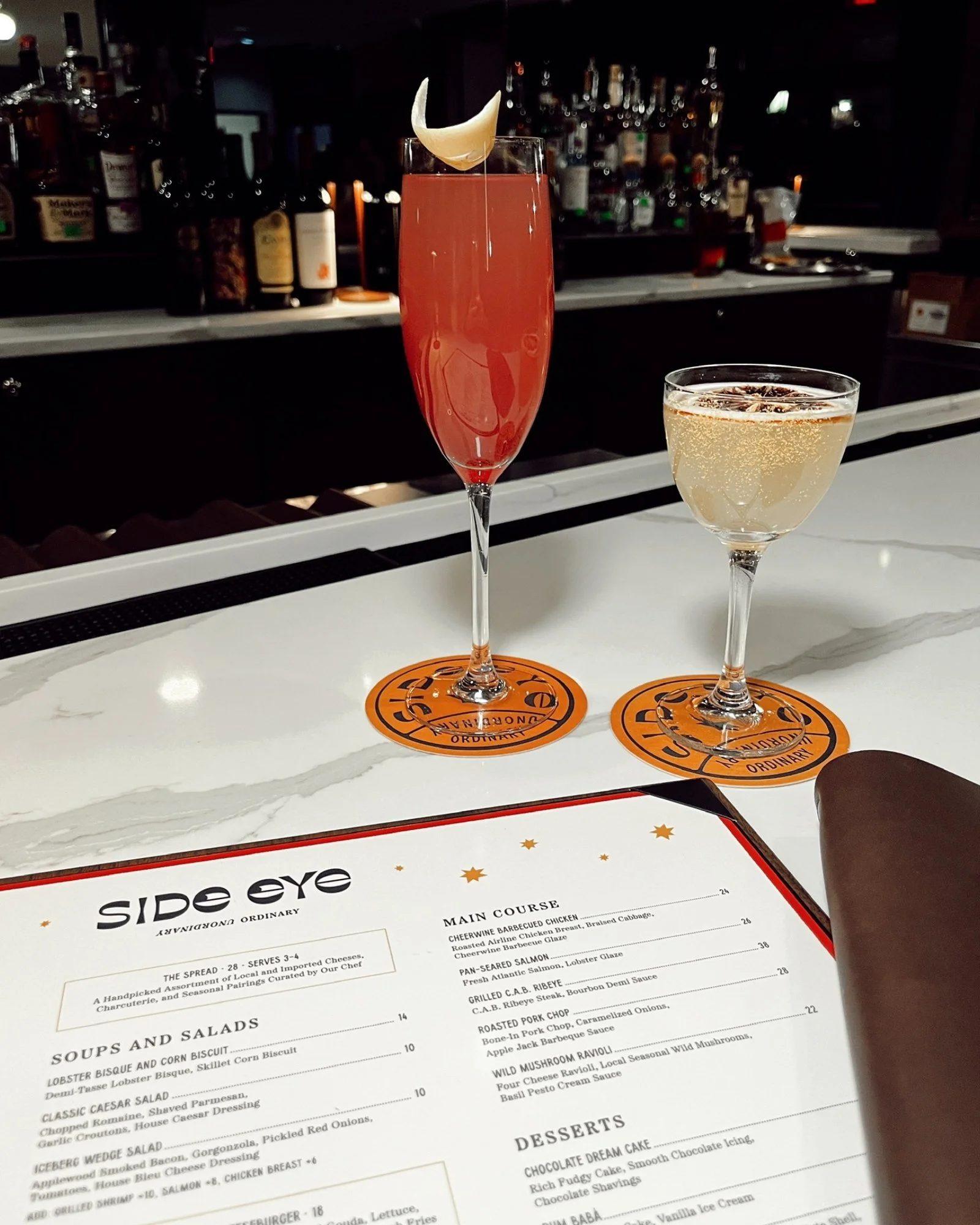 A Monday that doesn&rsquo;t feel like one.

Cocktails still on the table. 🍸