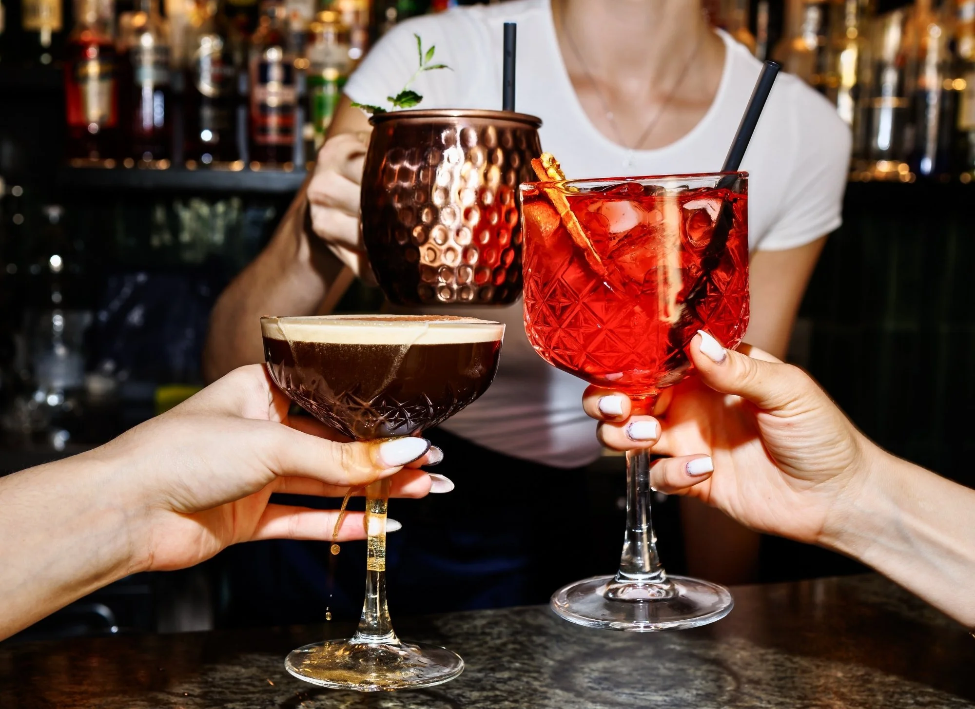 Cocktails with the girls just hit better at Side Eye 🍸✨

One round turns into two, the stories get louder, and suddenly nobody&rsquo;s checking the time.