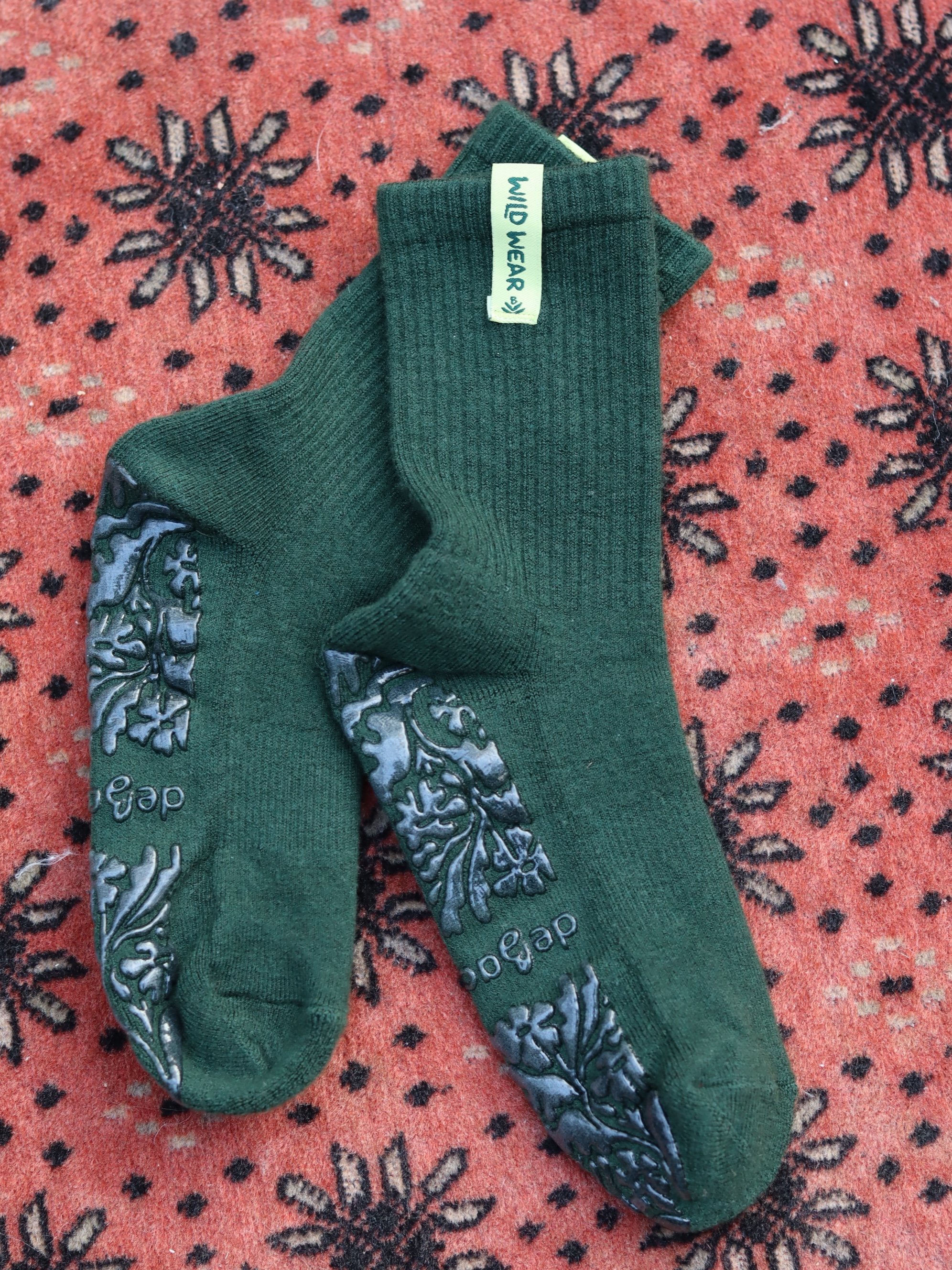 👣 Badass Bosvoeten Gripsocks