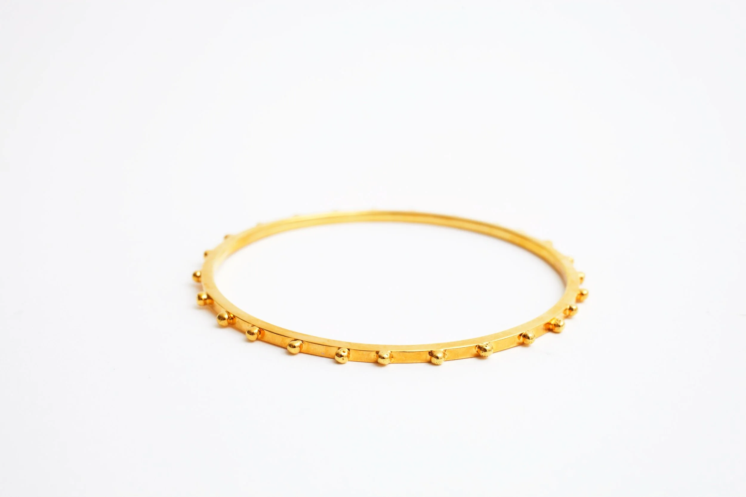 Round Studded Bangle