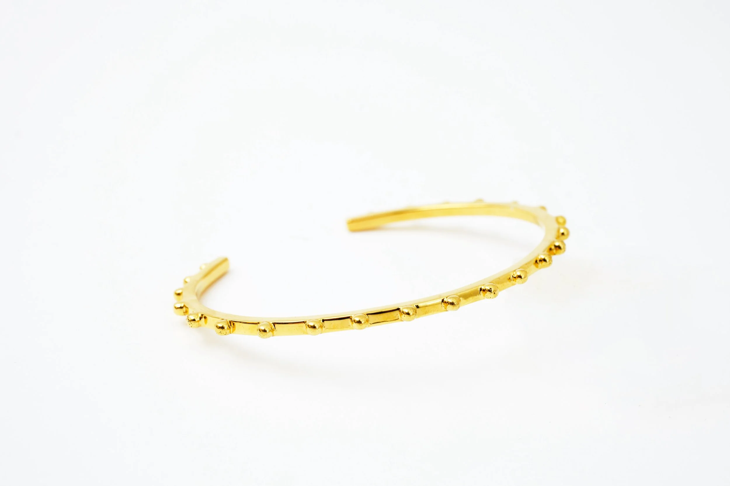 Oval Studded Bangle